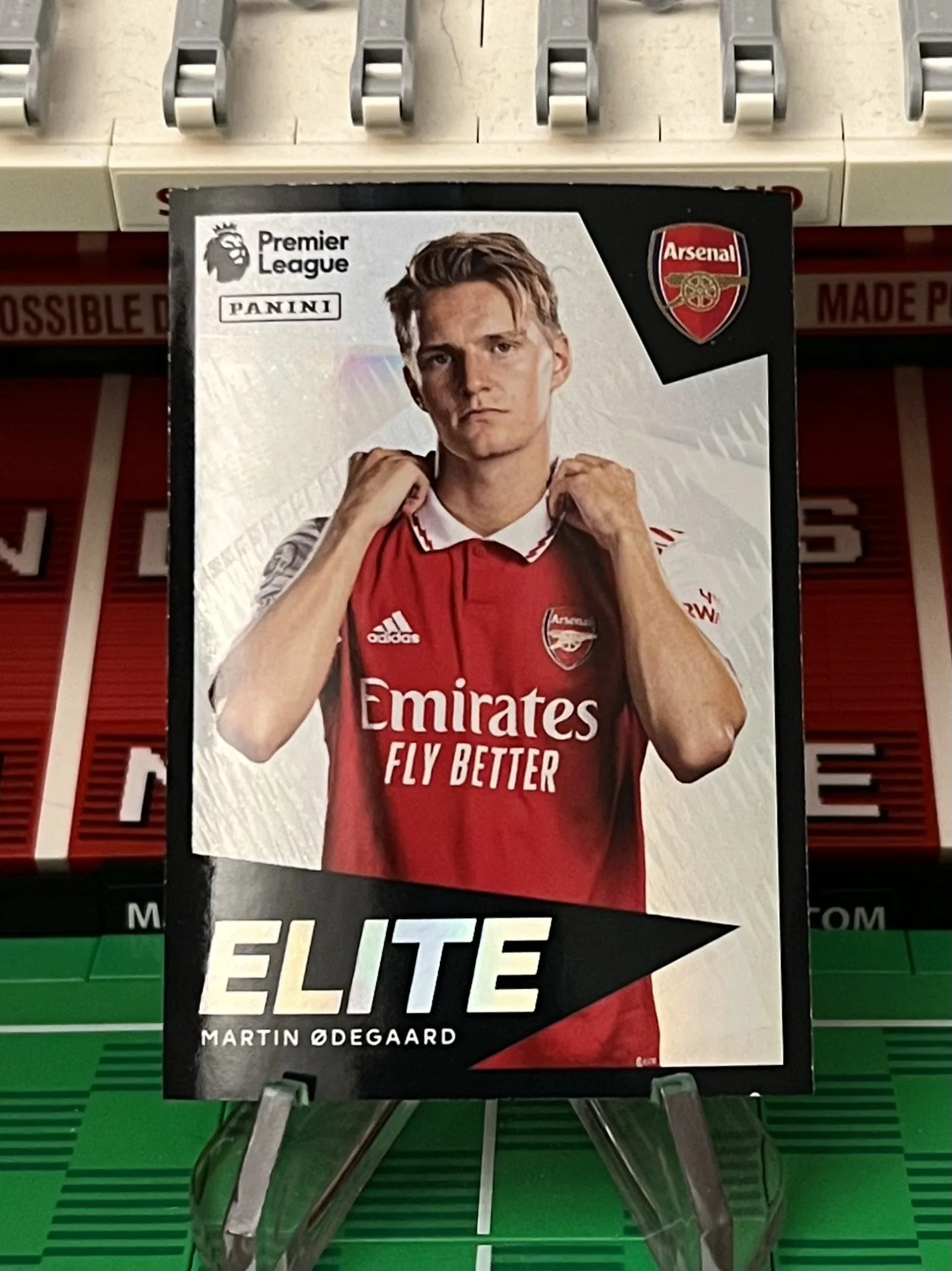 martin odegaard 2023 panini elite sticker