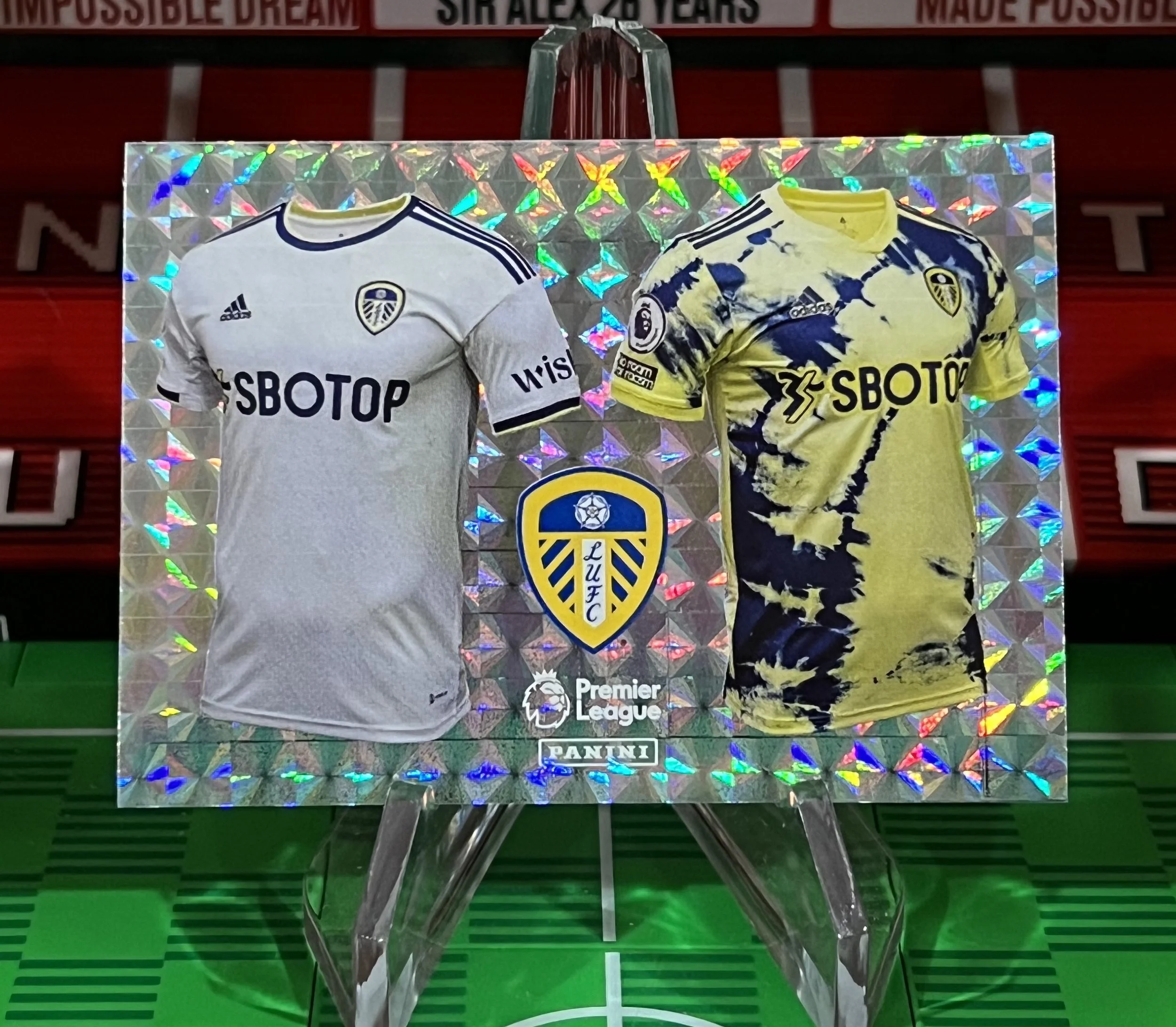 leeds united 2023 panini jersey sticker