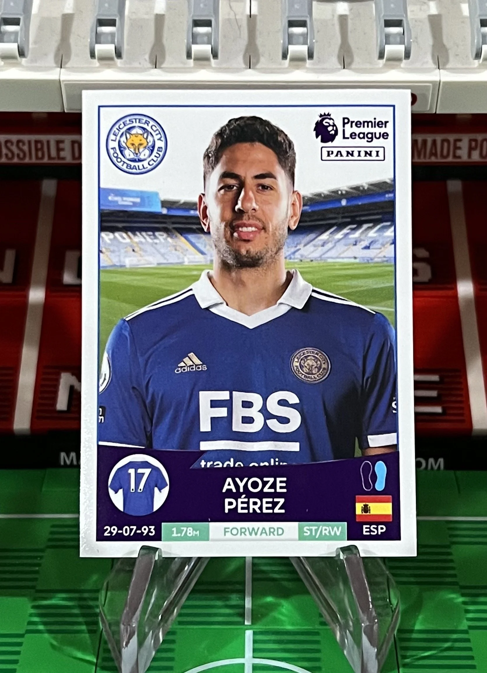 ayoze perez 2023 panini sticker
