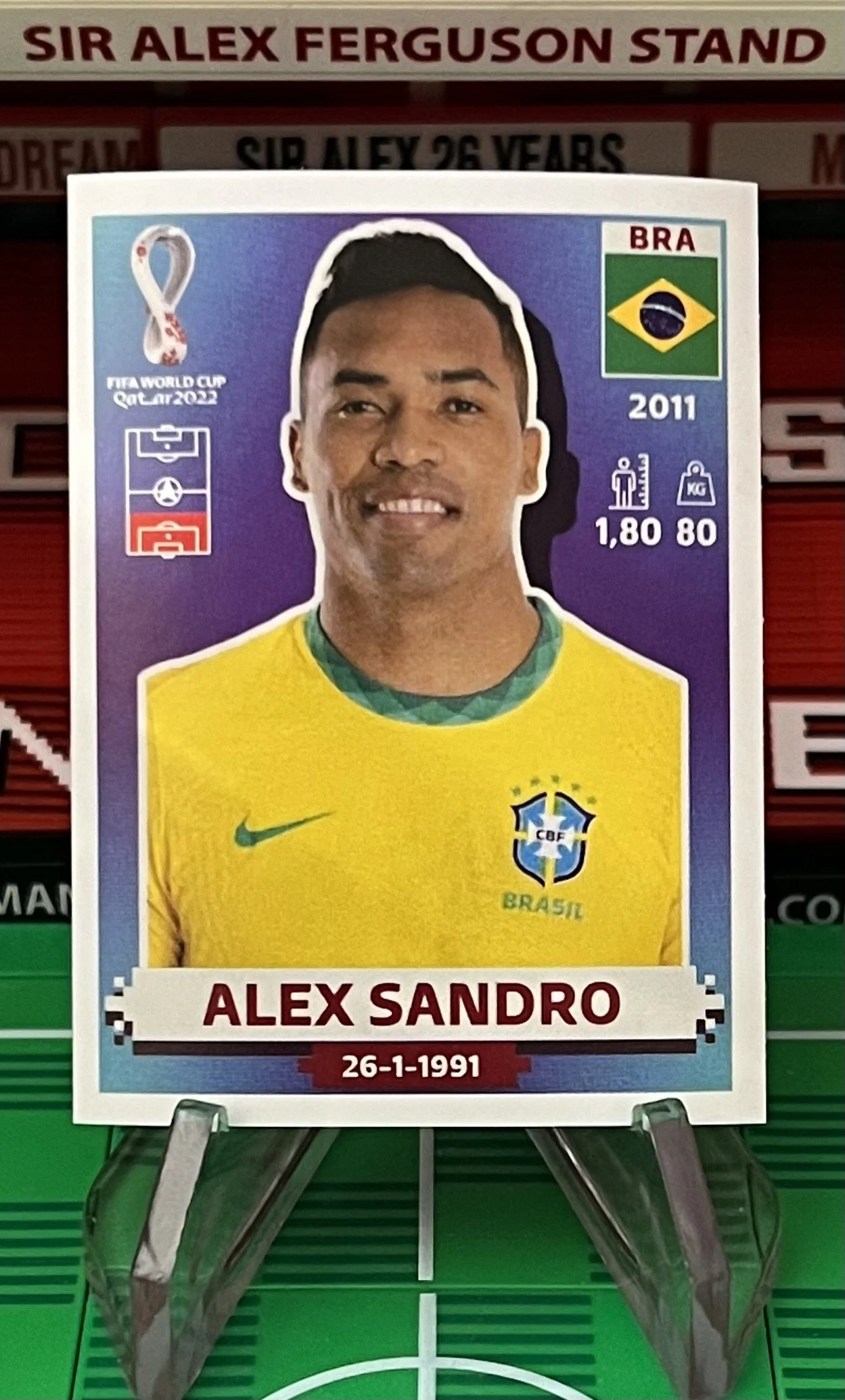 alex sandro world cup qatar panini sticker