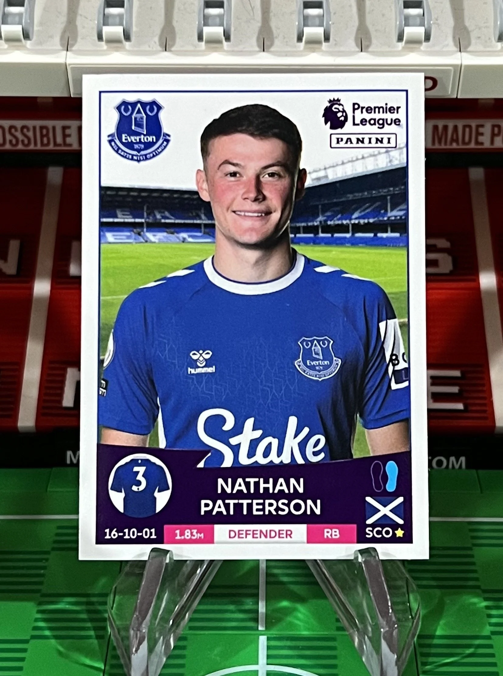 nathan patterson 2023 panini sticker