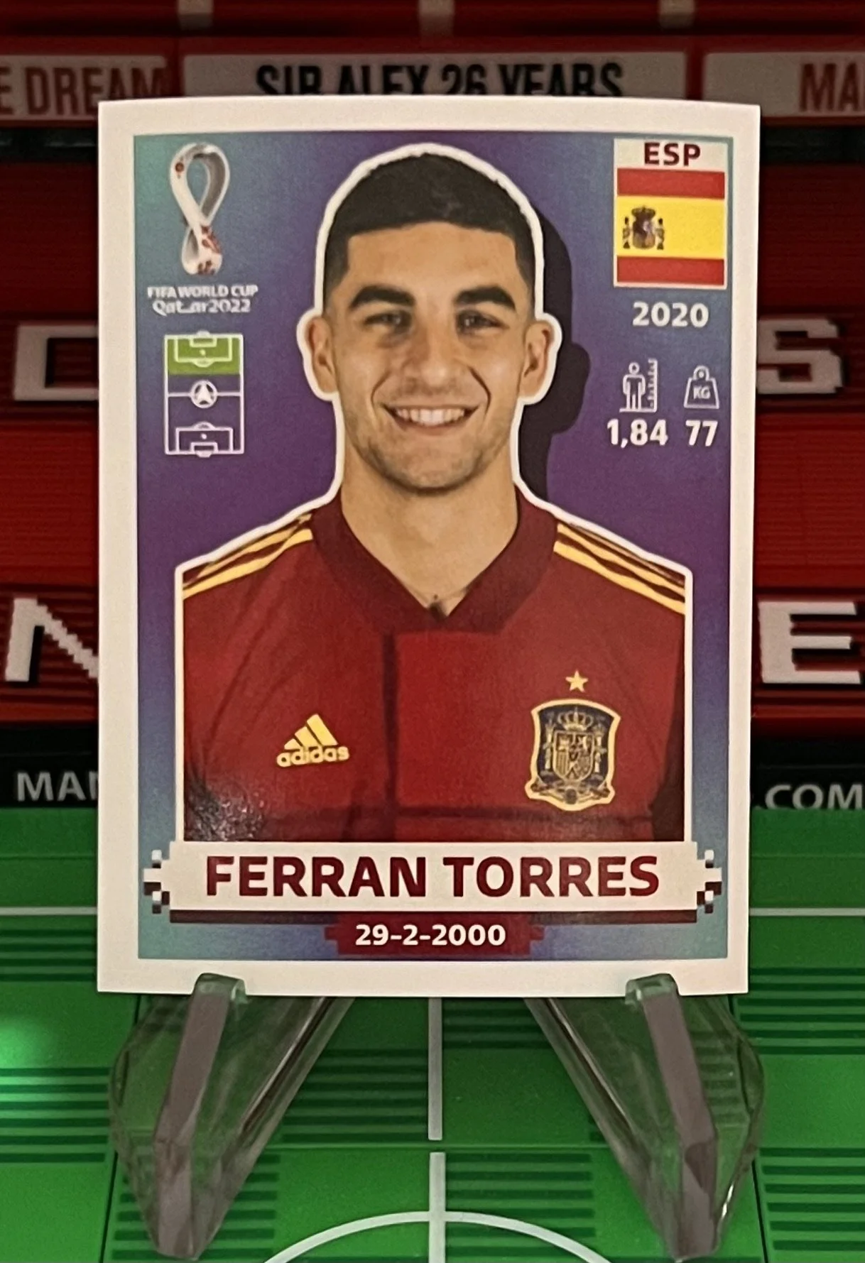 ferran torres world cup qatar panini sticker