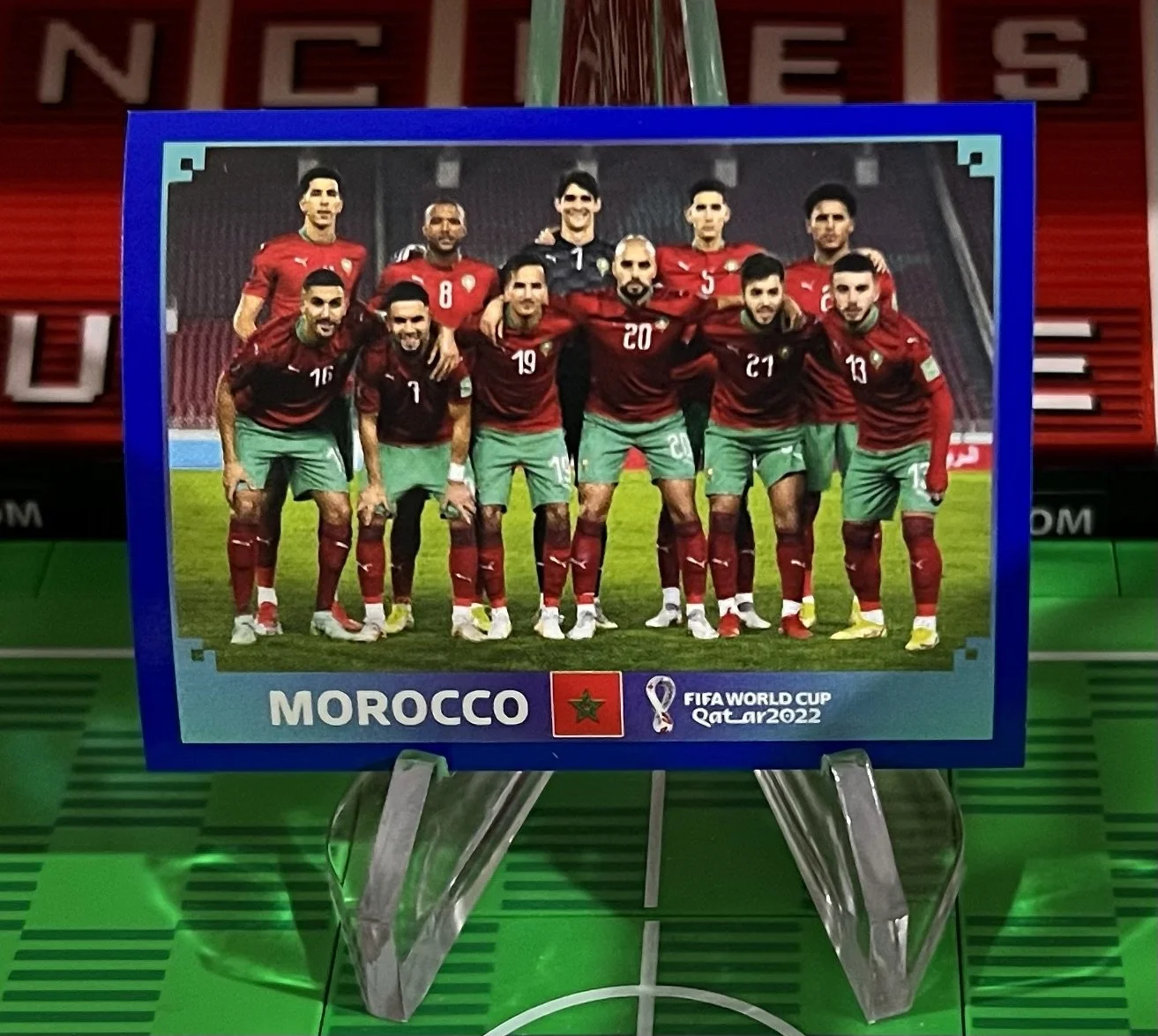 morocco world cup qatar panini stickers