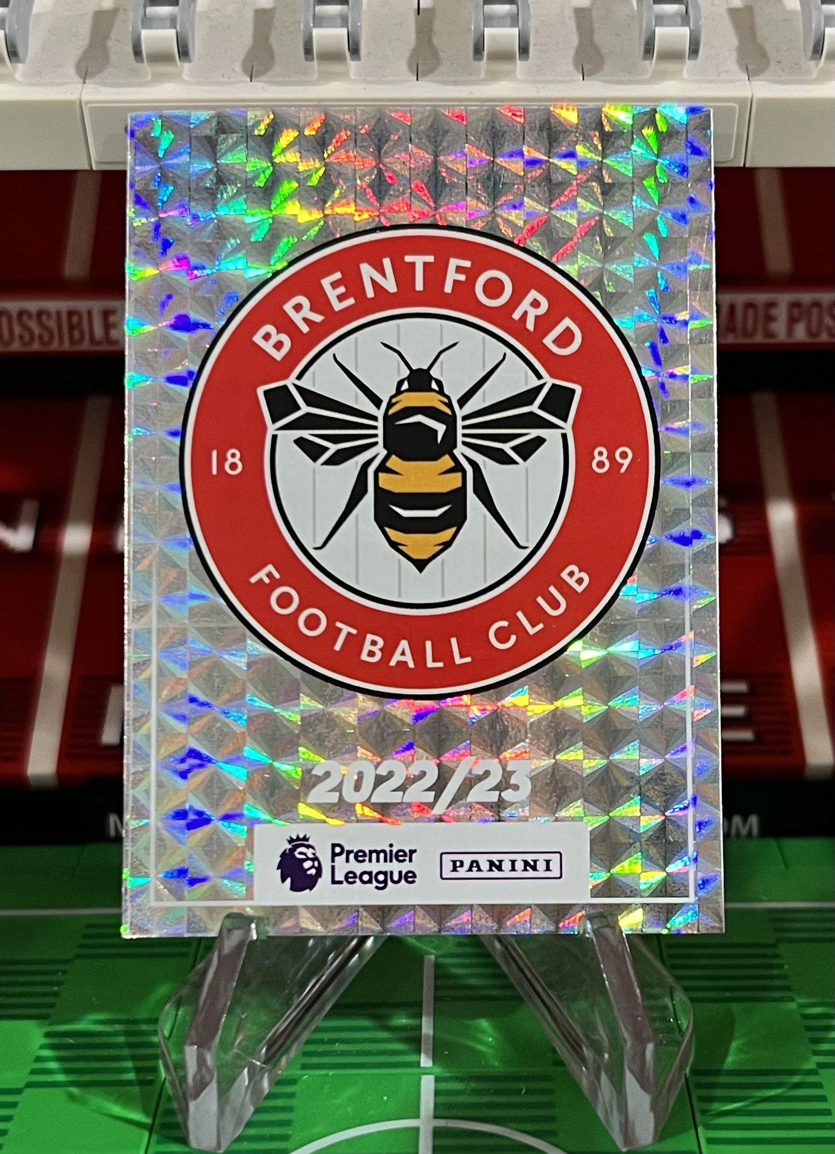 Brentford crest 2023 Panini Stickers