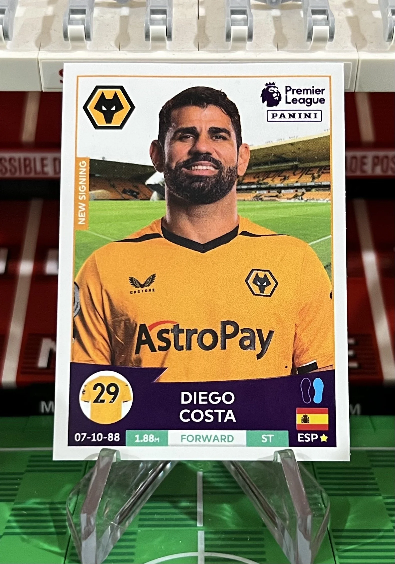 diego costa 2023 panini sticker