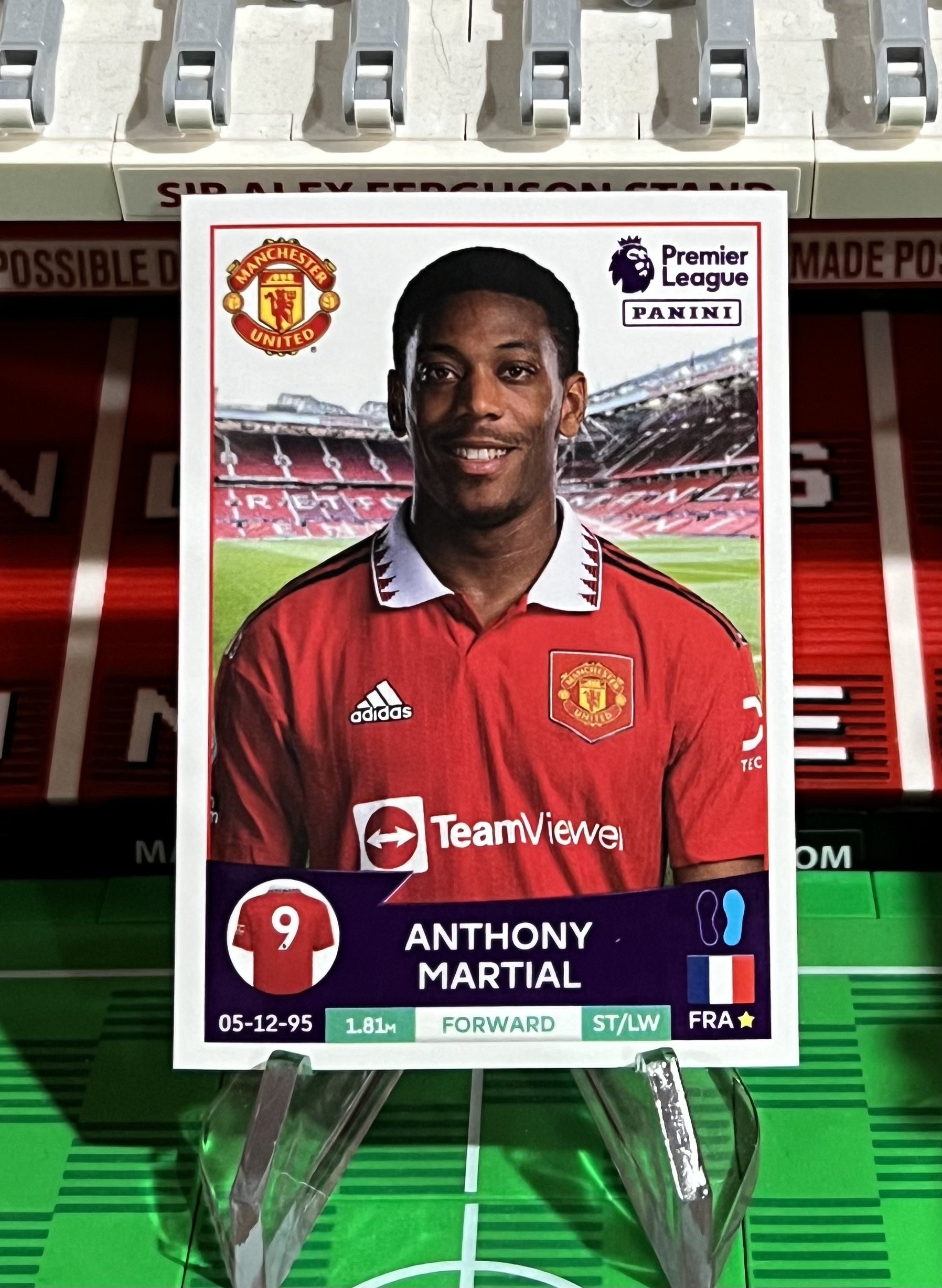 anthony martial 2023 panini sticker