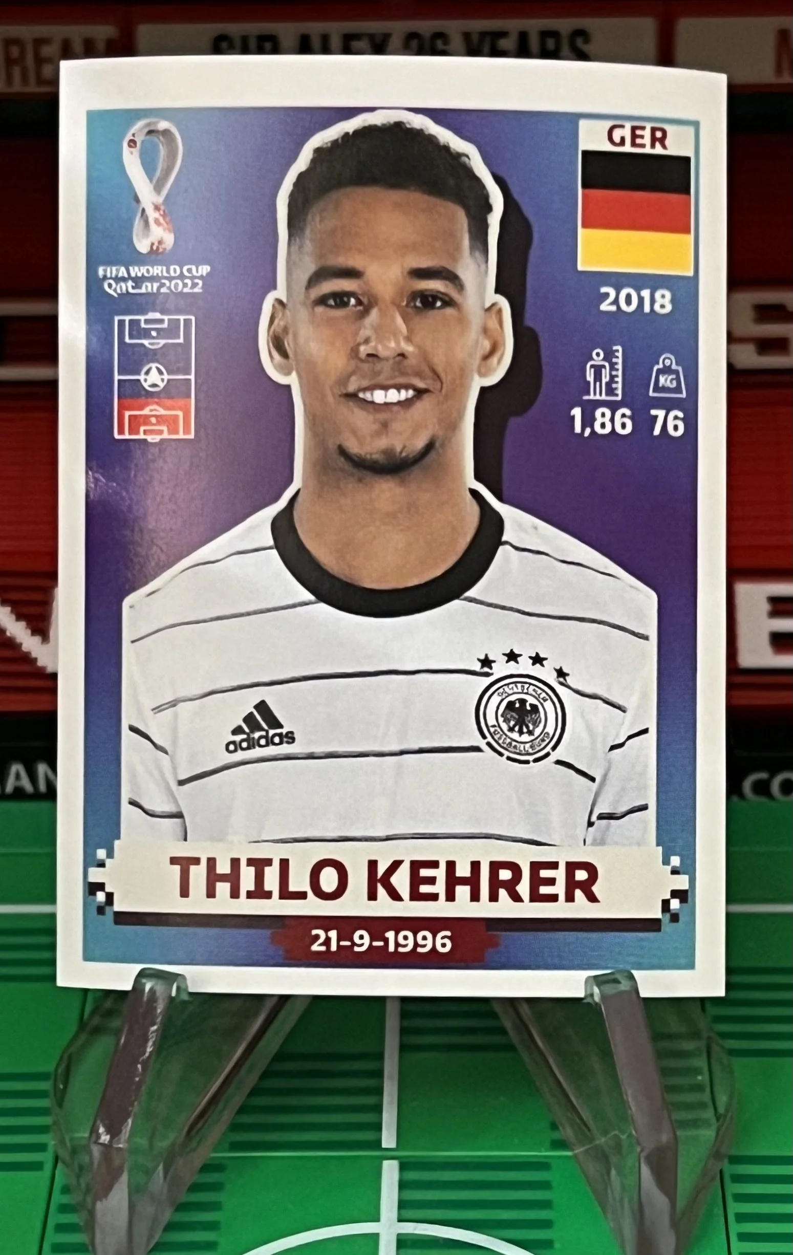 thilo kehrer world cup qatar panini sticker