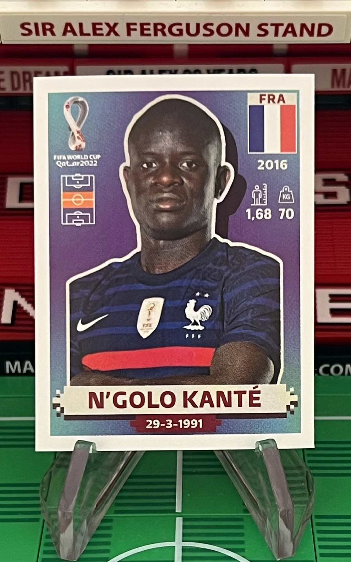 ngolo kante world cup qatar panini sticker