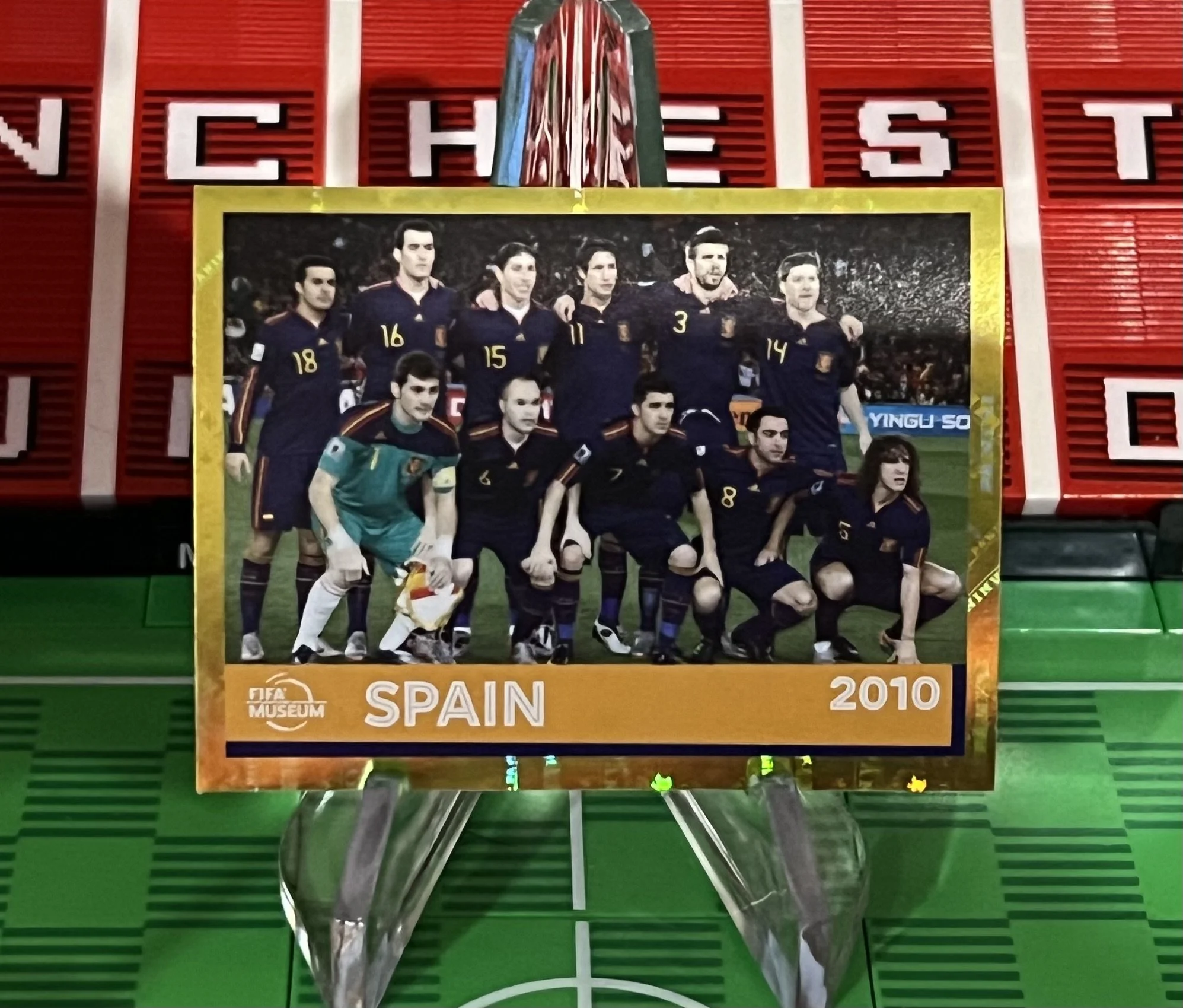 spain world cup qatar panini sticker