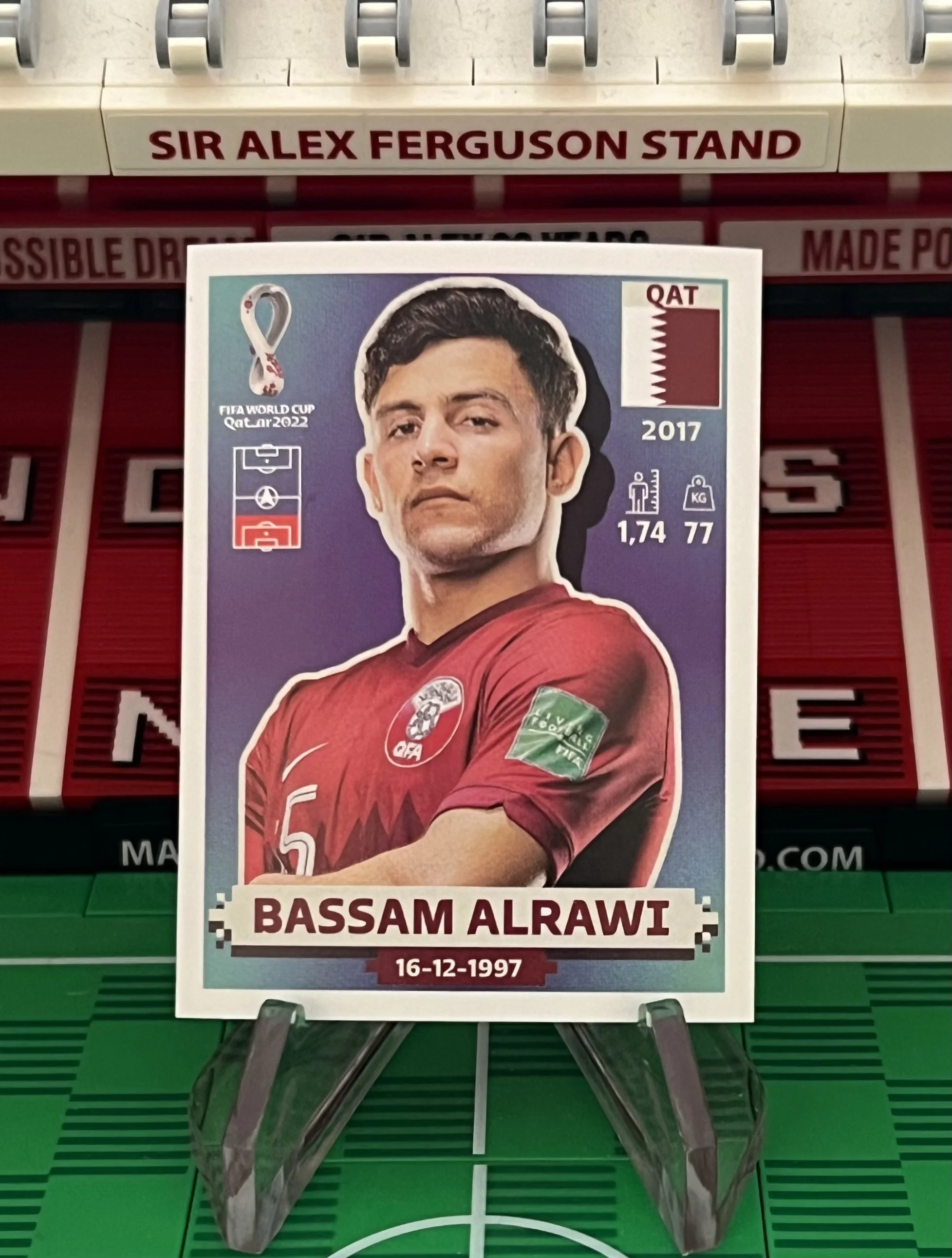 bassam alrawi world cup qatar panini sticker