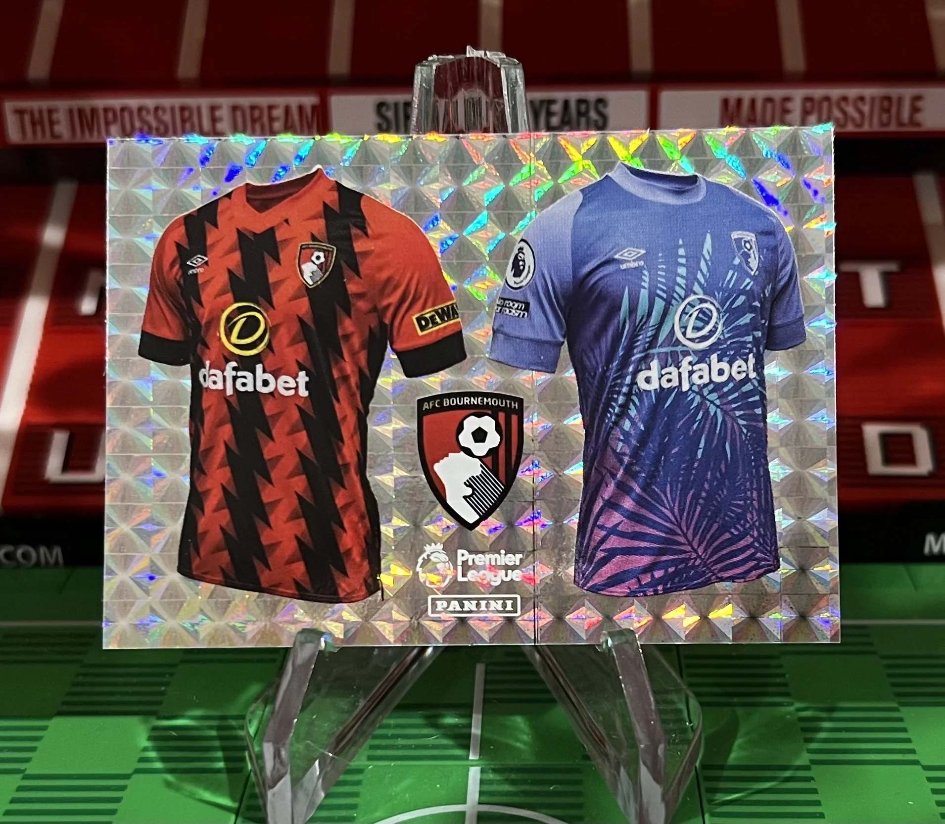 afc bournemouth 2023 panini jersey sticker