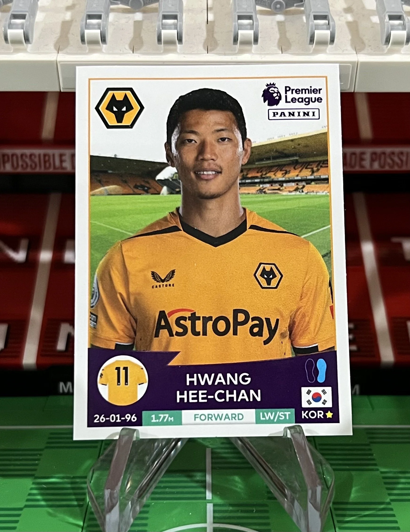 hwang hee chan 2023 panini sticker