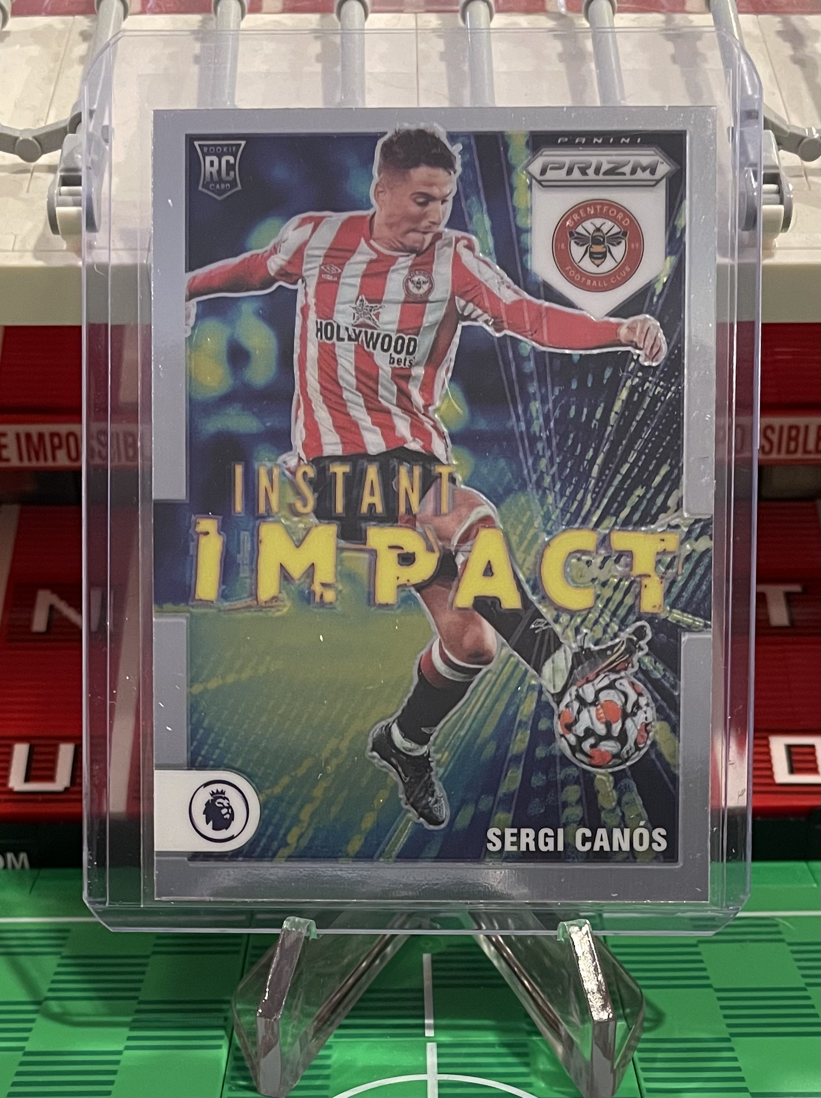 sergi canos instant impact rookie card