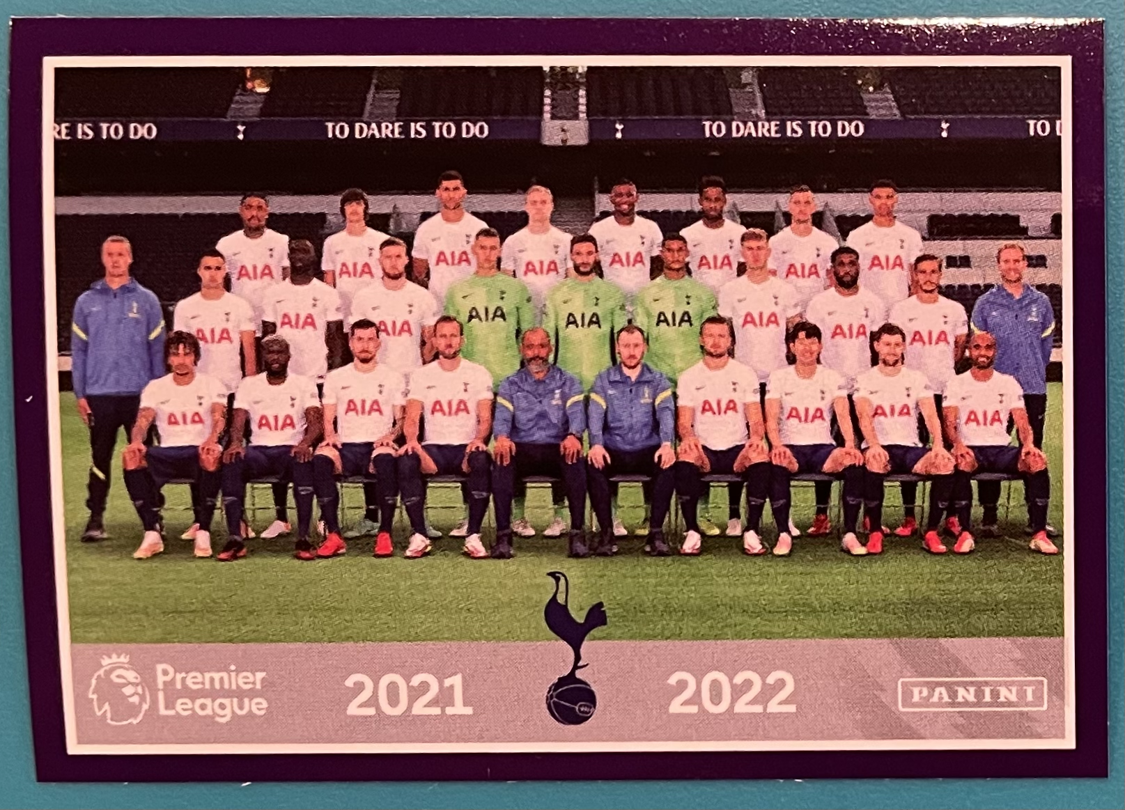 tottenham hotspur team 2022 panini sticker