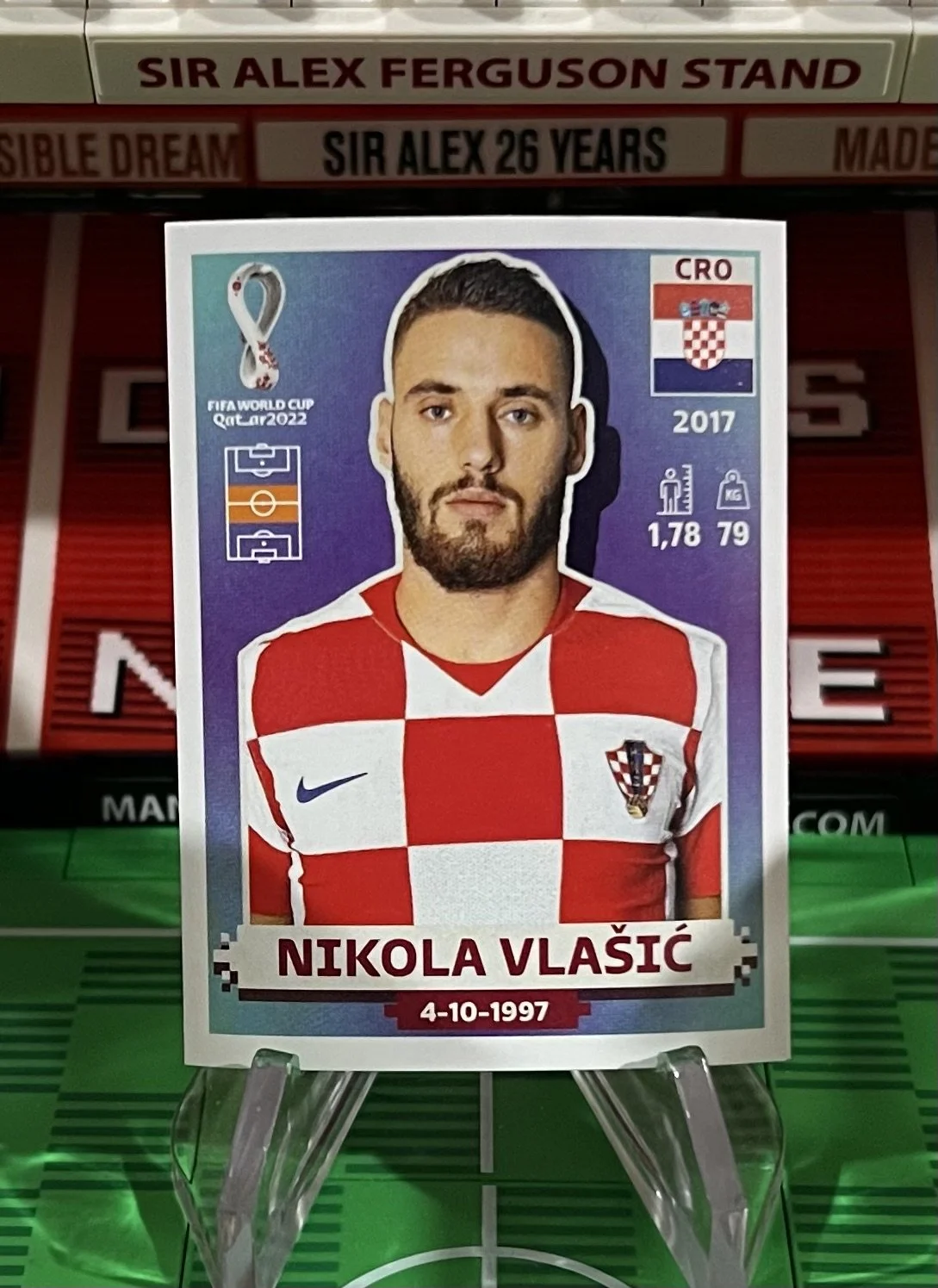 nikola vlasic world cup qatar panini sticker