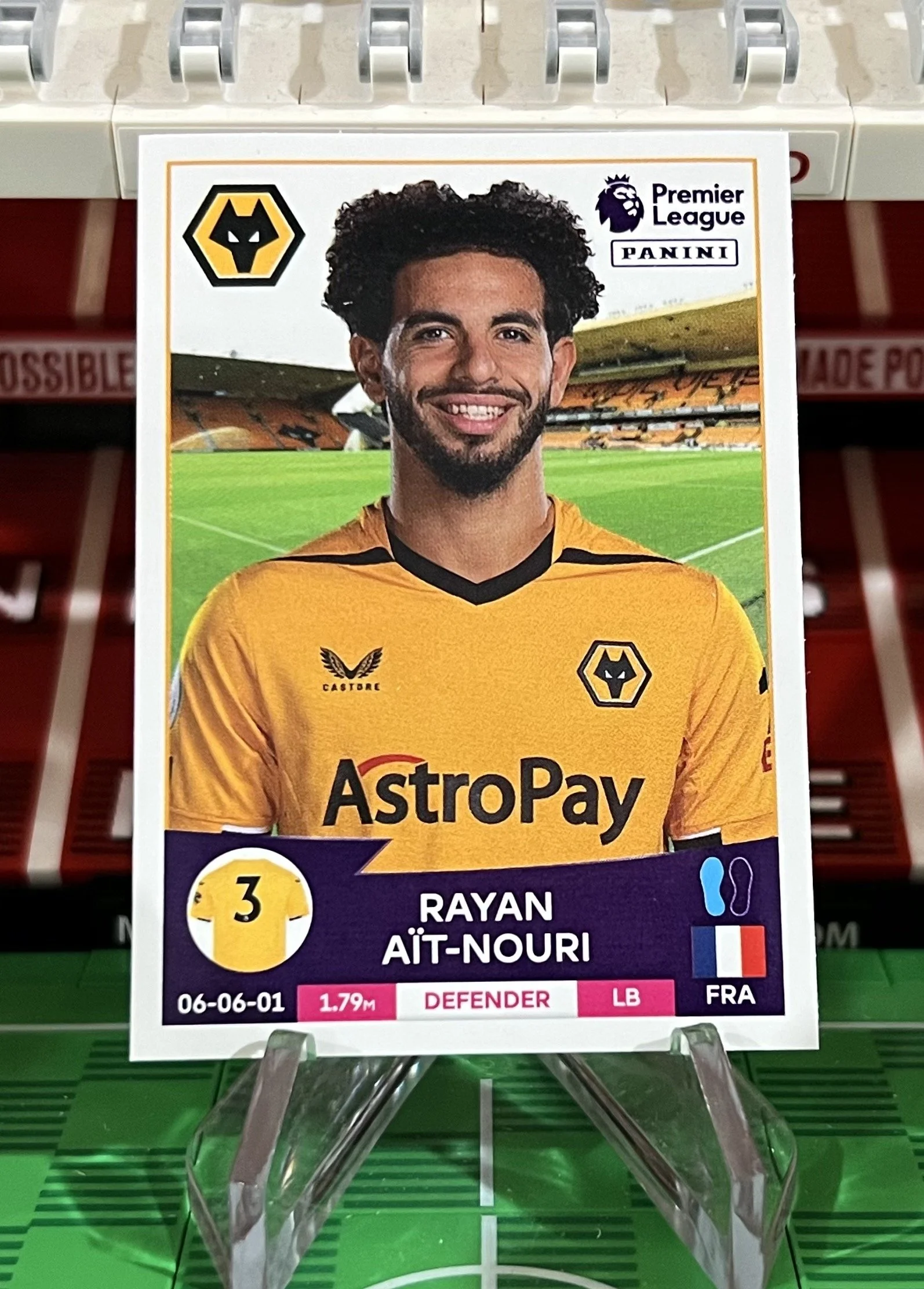 rayan ait nouri 2023 panini sticker