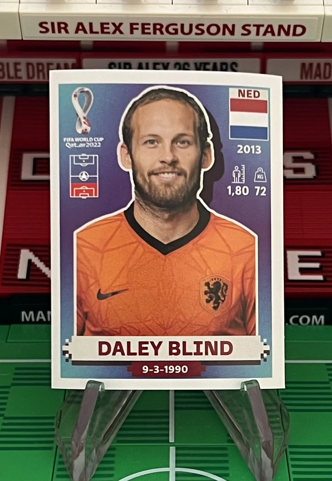 daley blind world cup qatar panini sticker