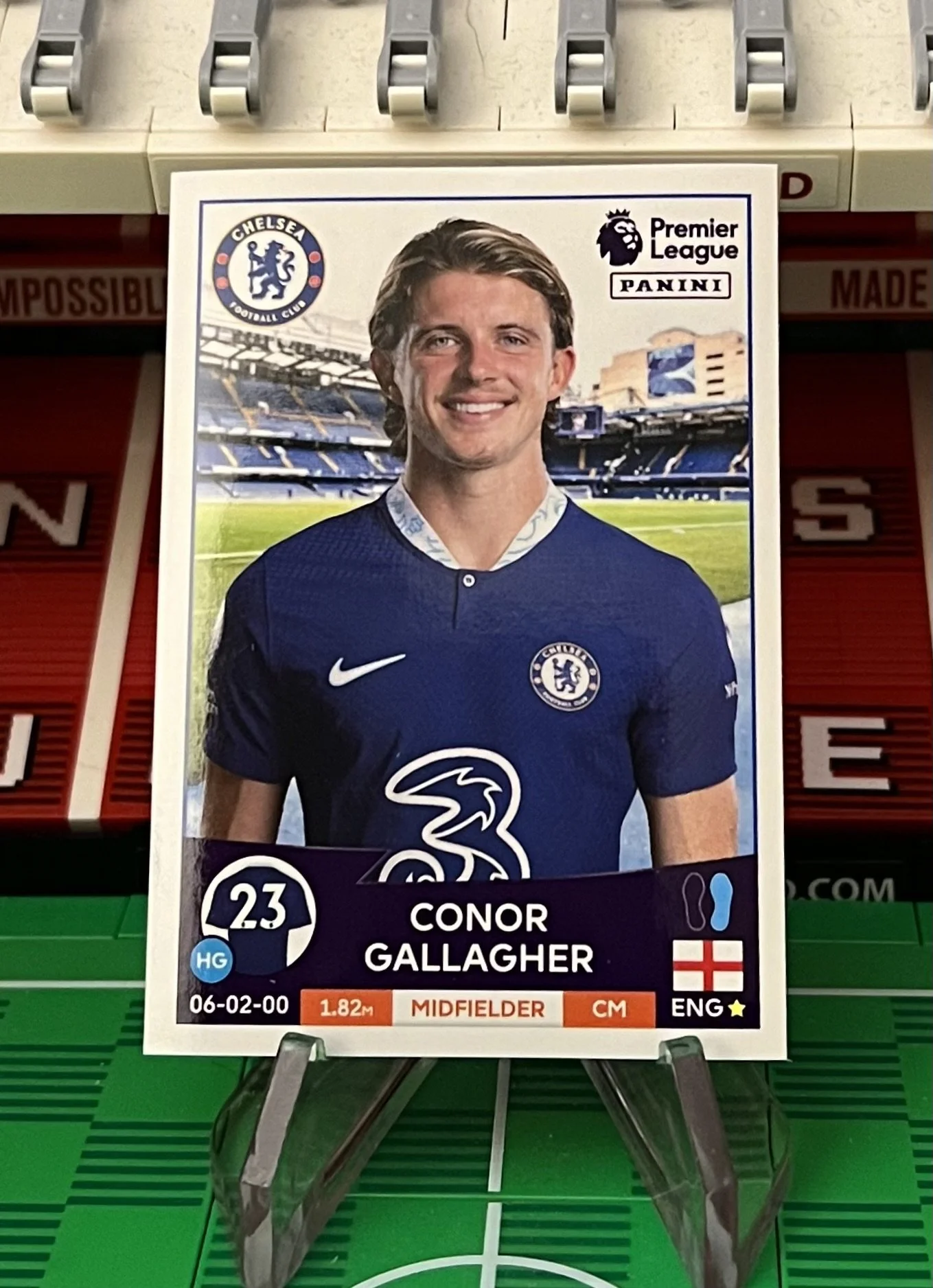 conor gallagher 2023 panini sticker