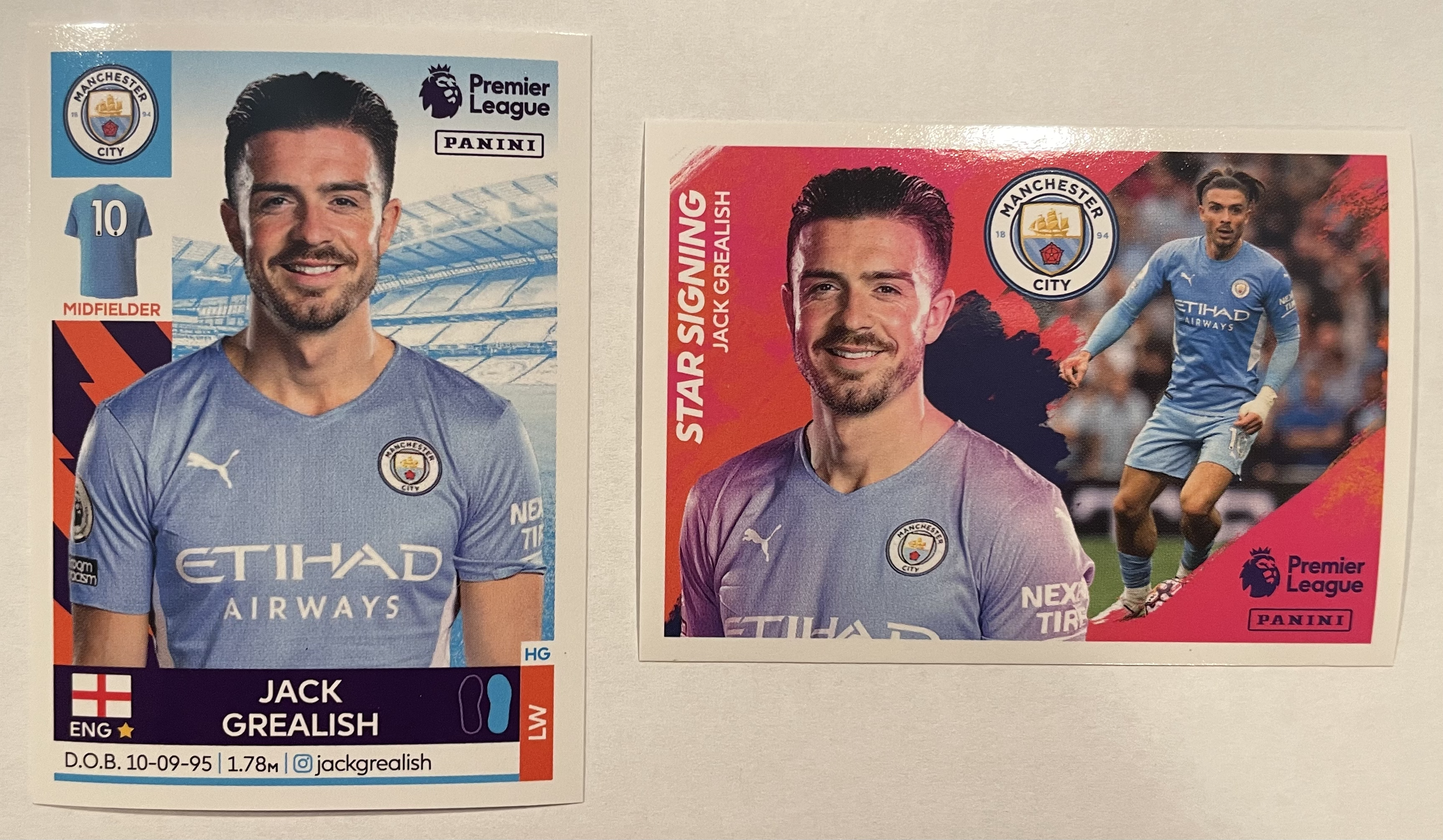 jack grealish 2022 panini card