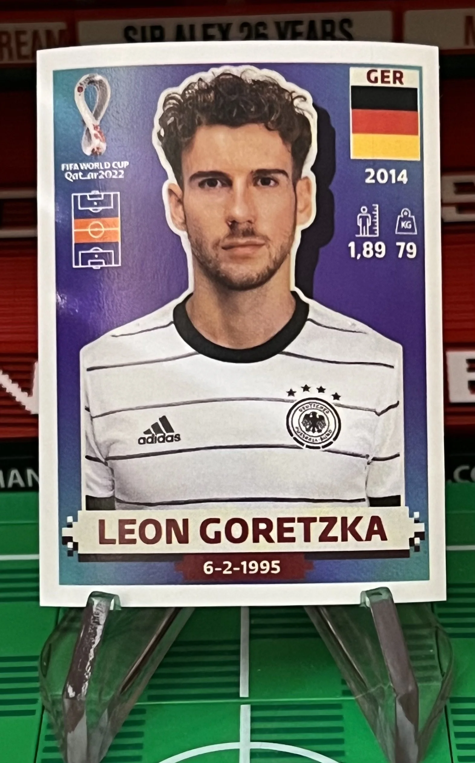 leon goretzka world cup qatar panini sticker