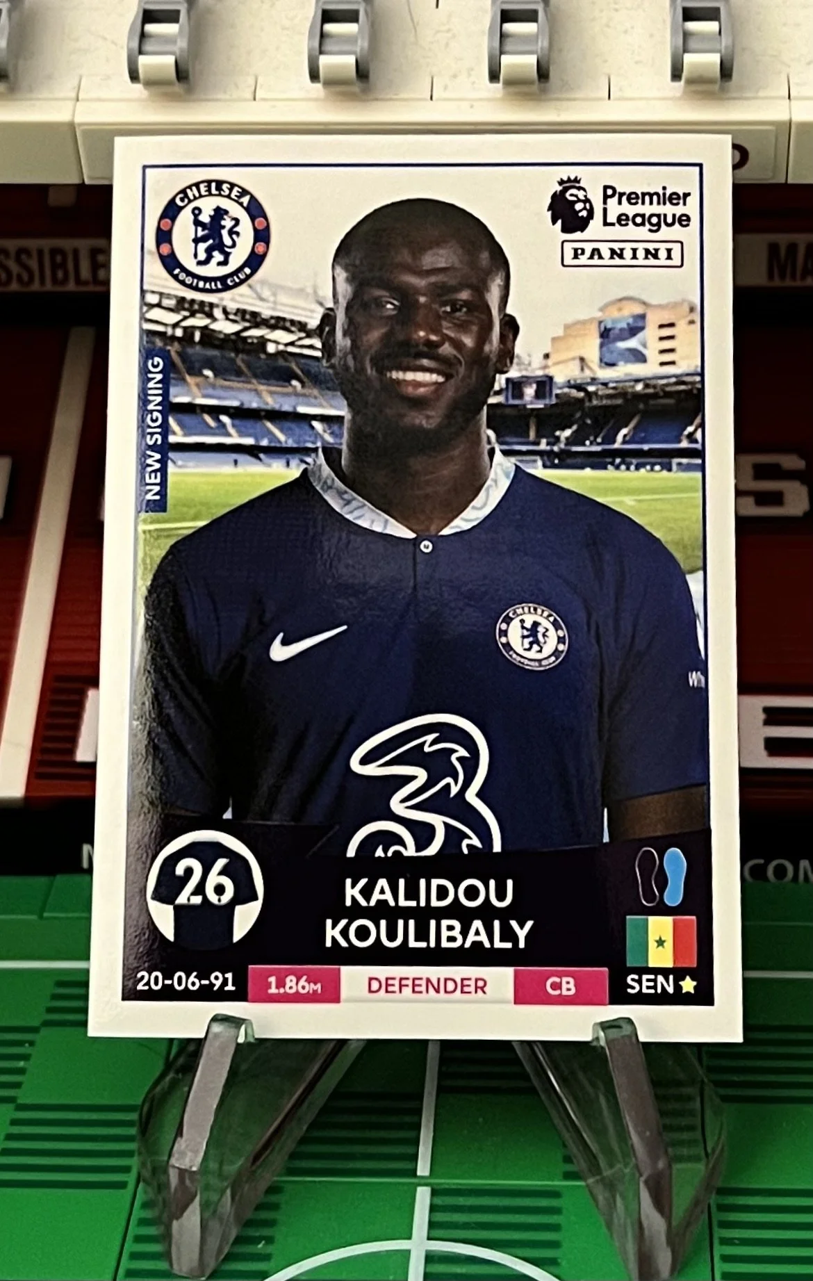 kalidou koulibaly 2023 panini sticker