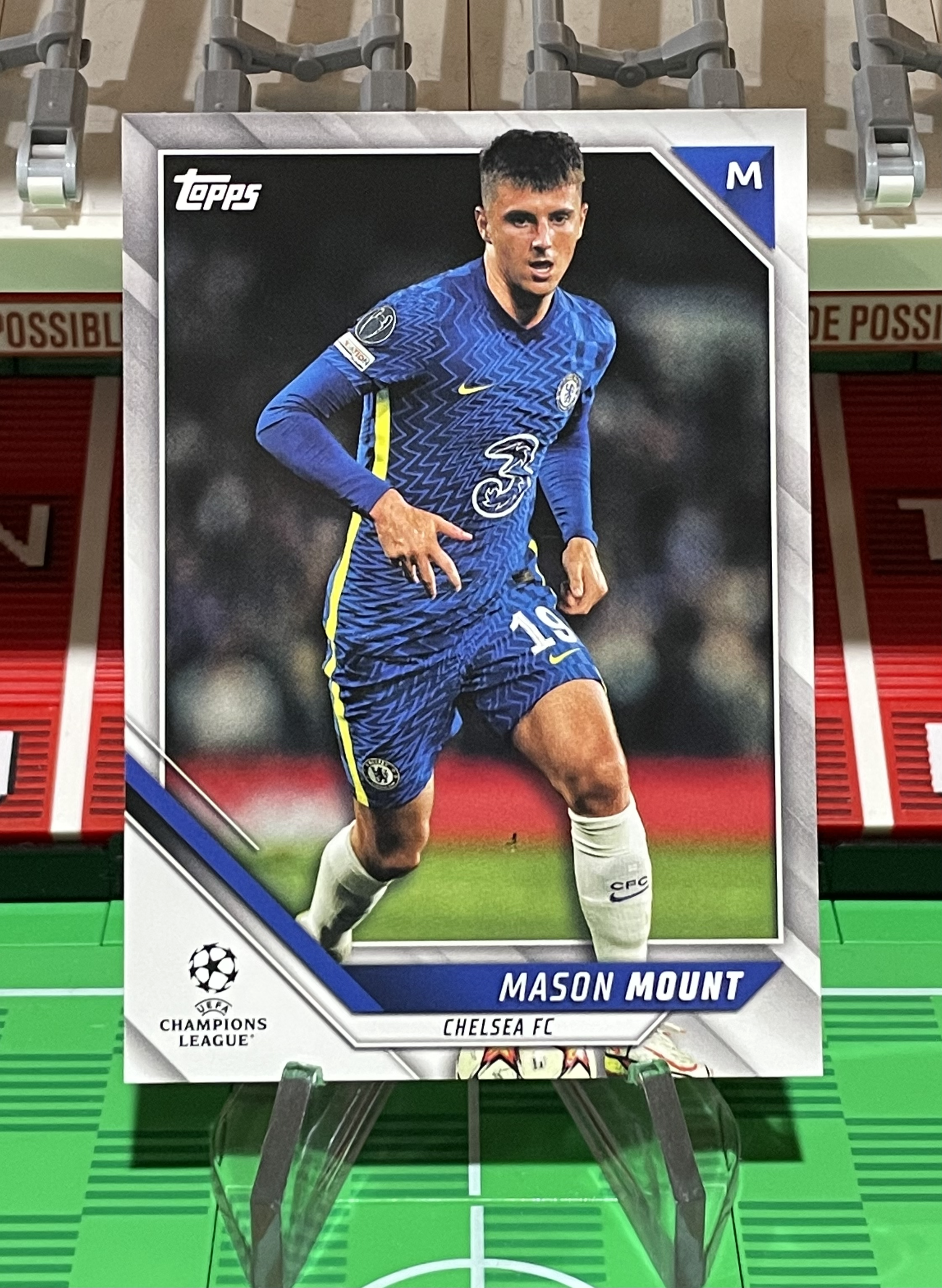 mason mount 2021-22 topps champions league card