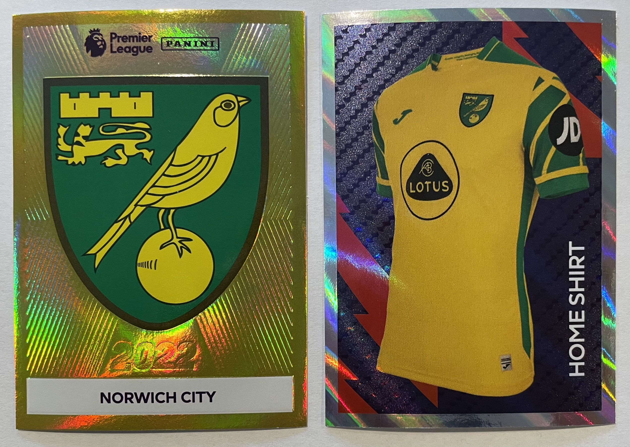 norwich city 2022 panini sticker