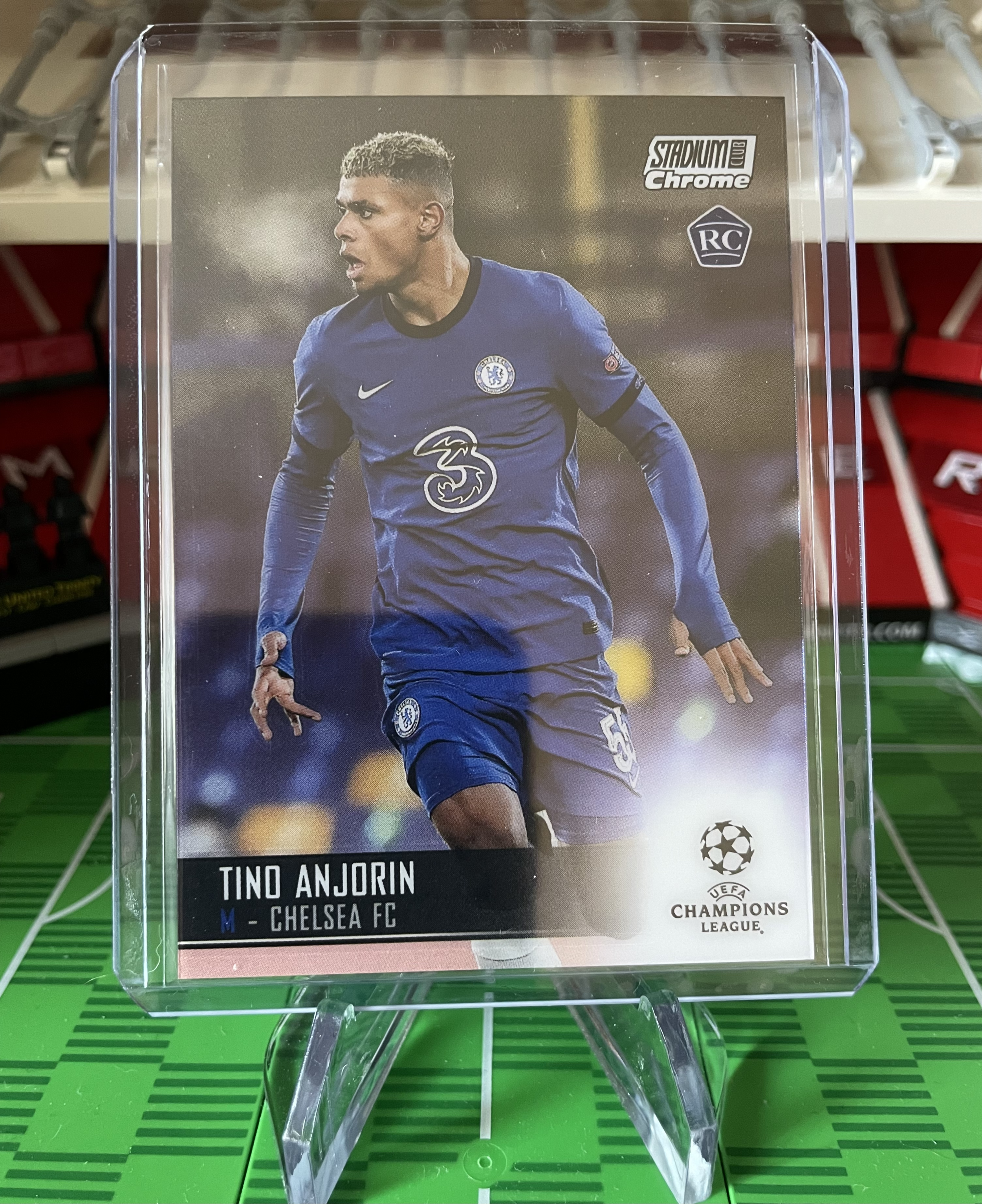 tino anjorin rookie card topps stadium club chrome