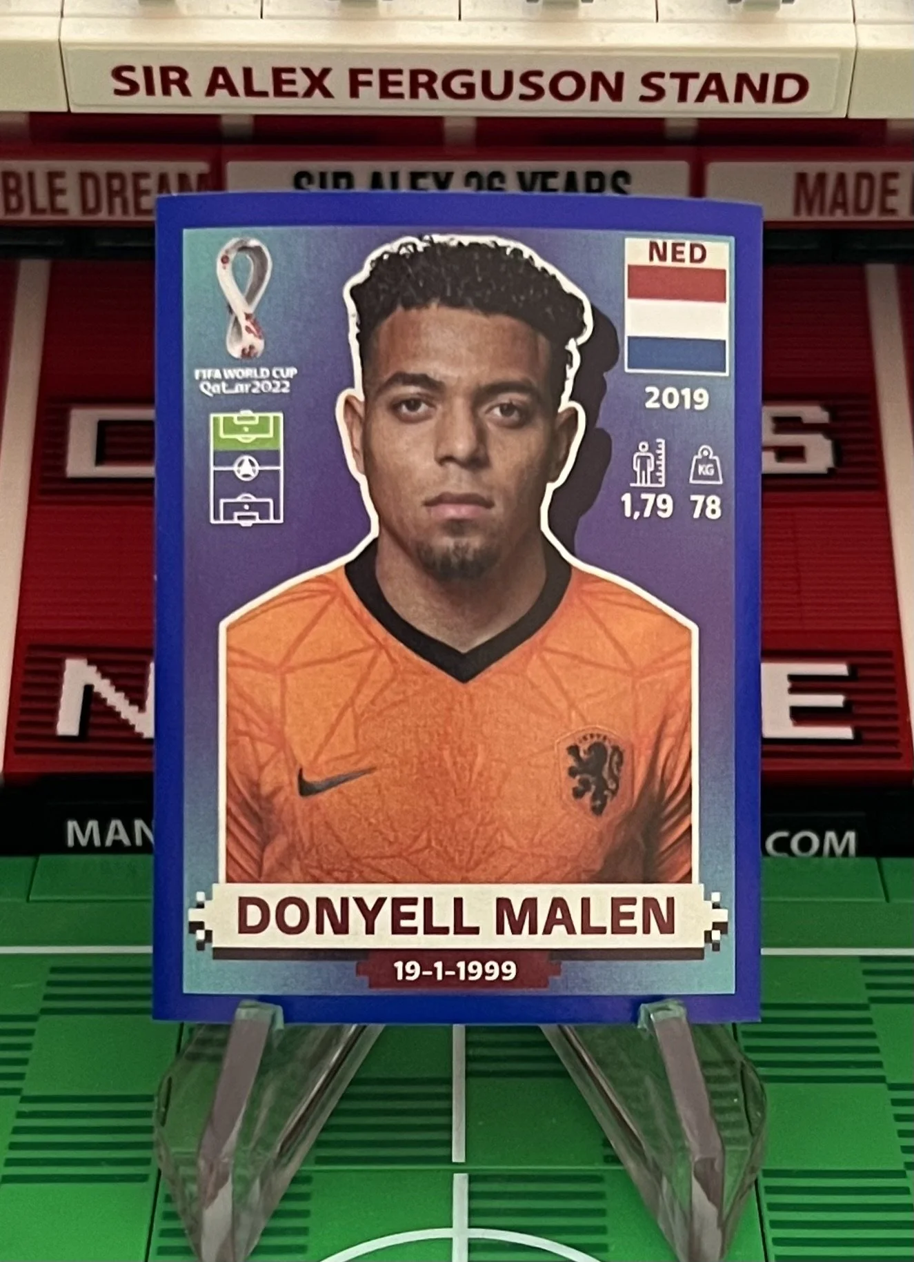 donyell malen world cup qatar panini sticker