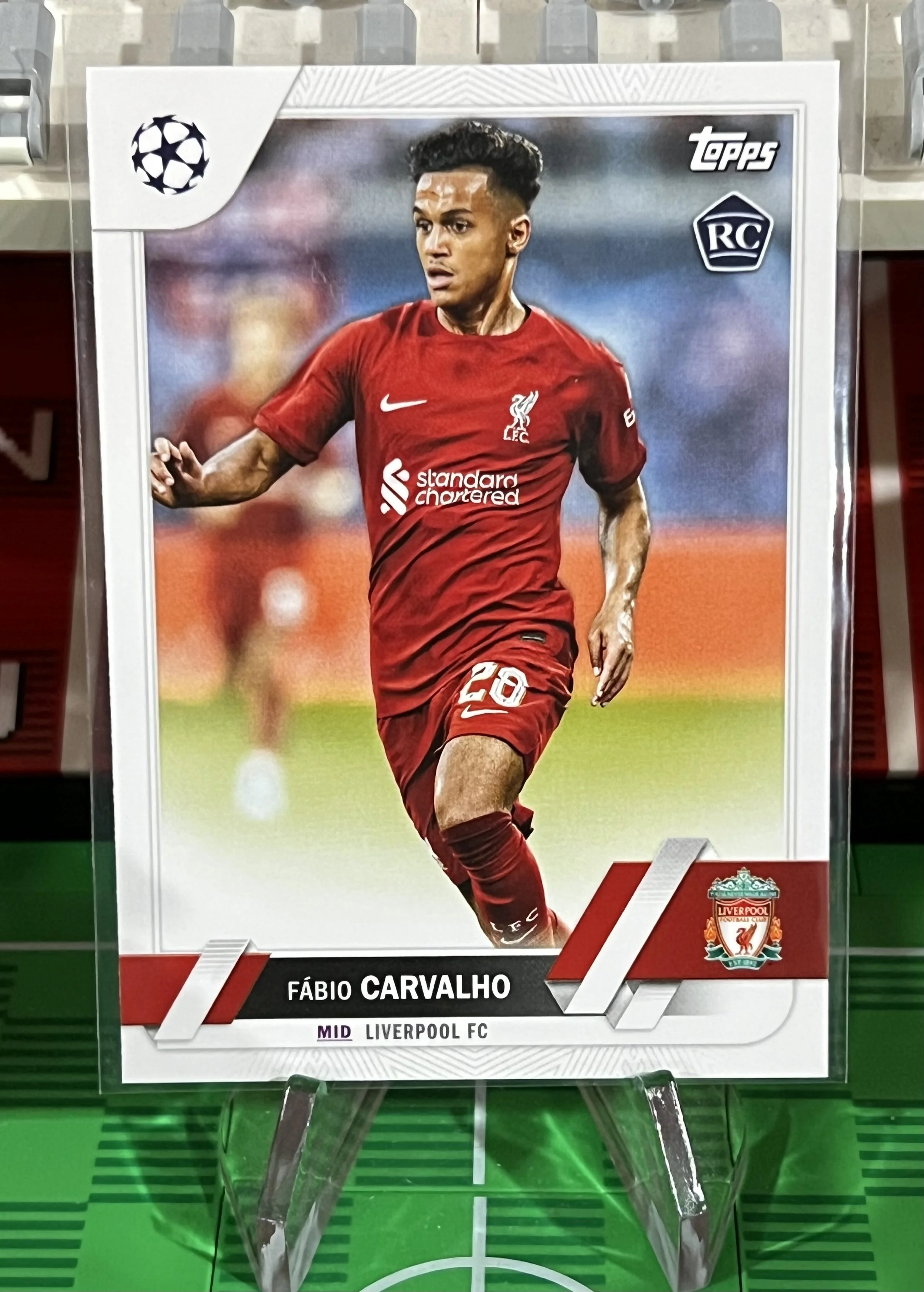 fabio carvalho rookie card 2023 Topps UEFA Club Competitions Card