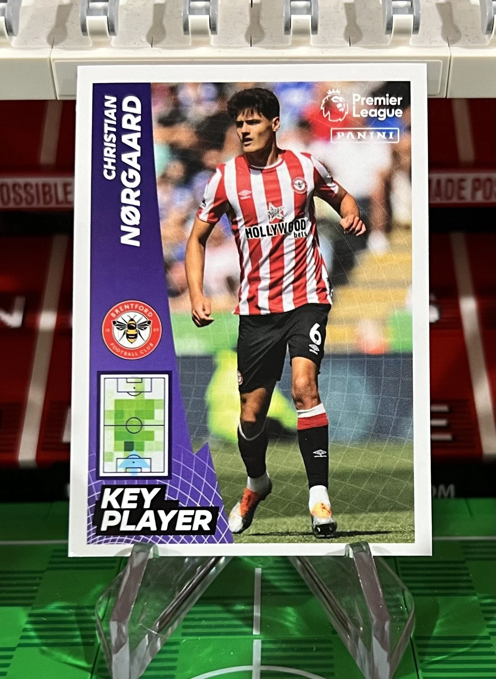 christian norgaard 2023 panini key player sticker