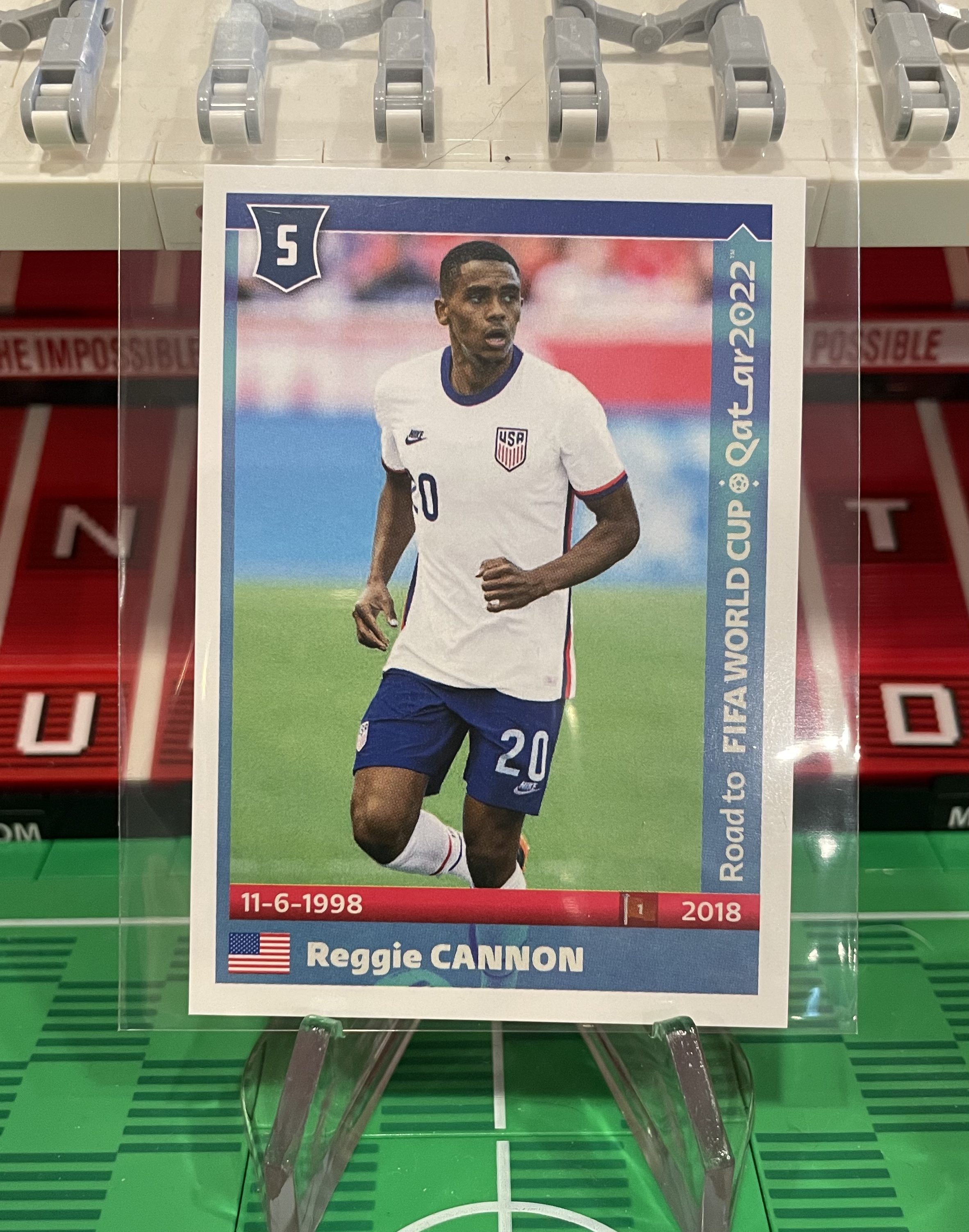 reggie cannon road to qatar card