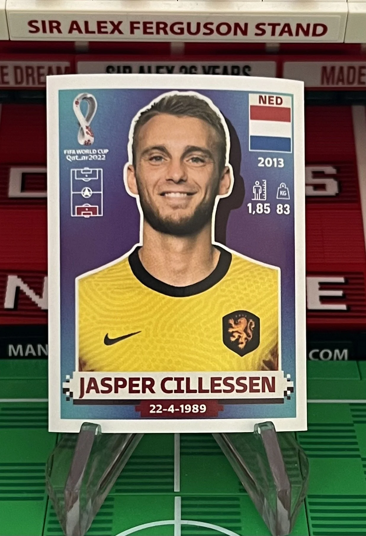 jasper cillessen world cup qatar panini sticker