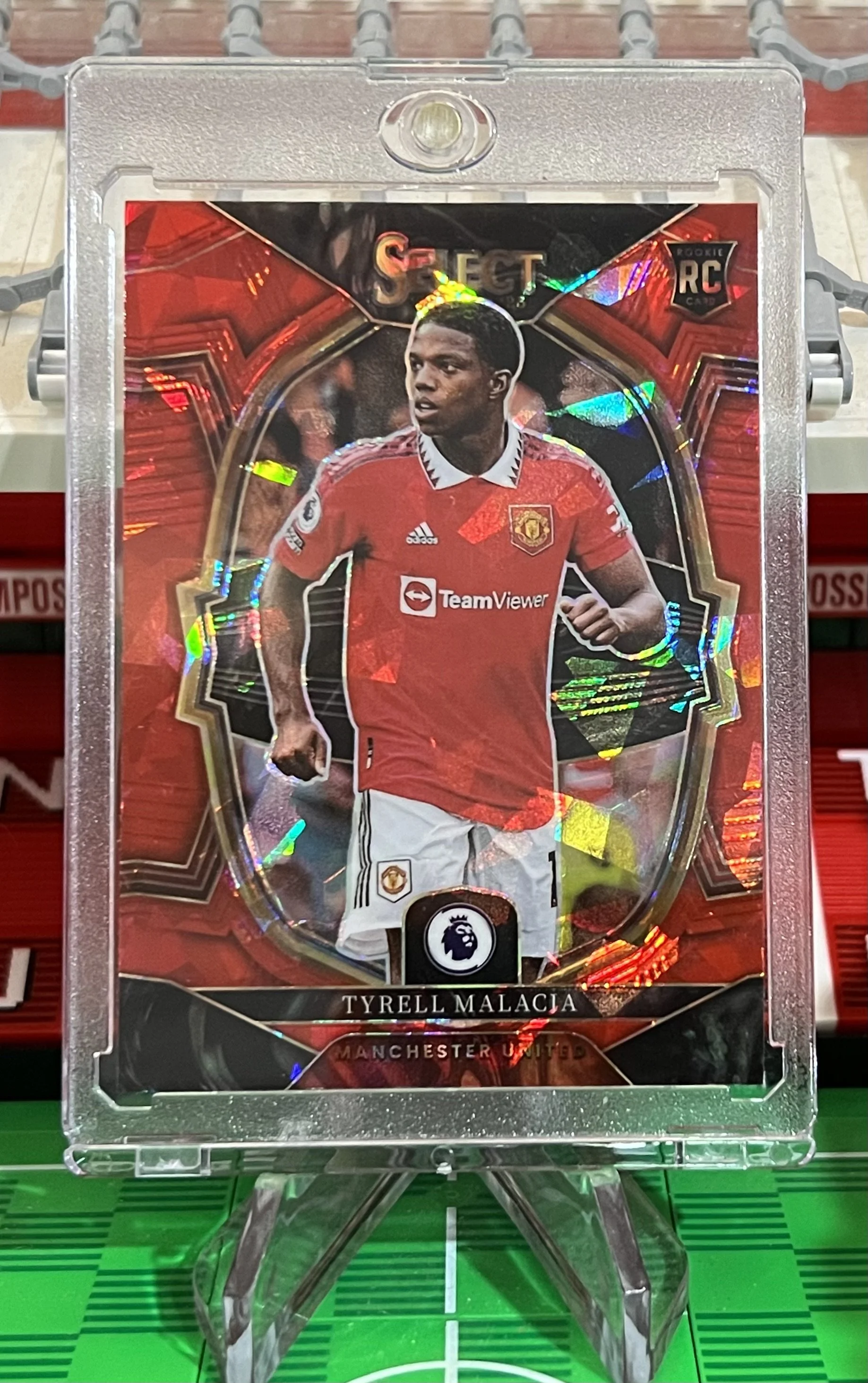 tyrell malacia rookie card tyrell malacia 2023 panini select card