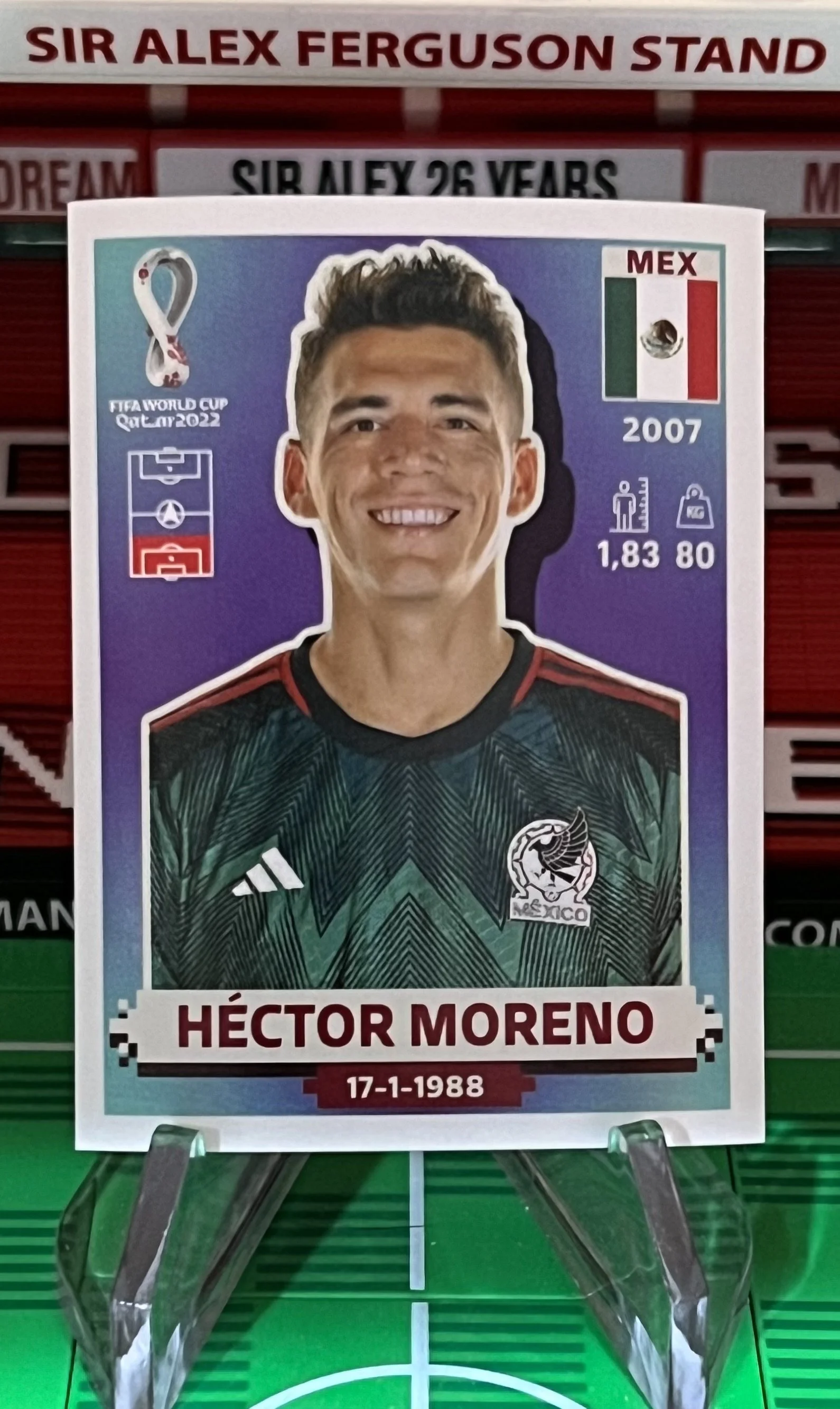 hector moreno world cup qatar panini sticker