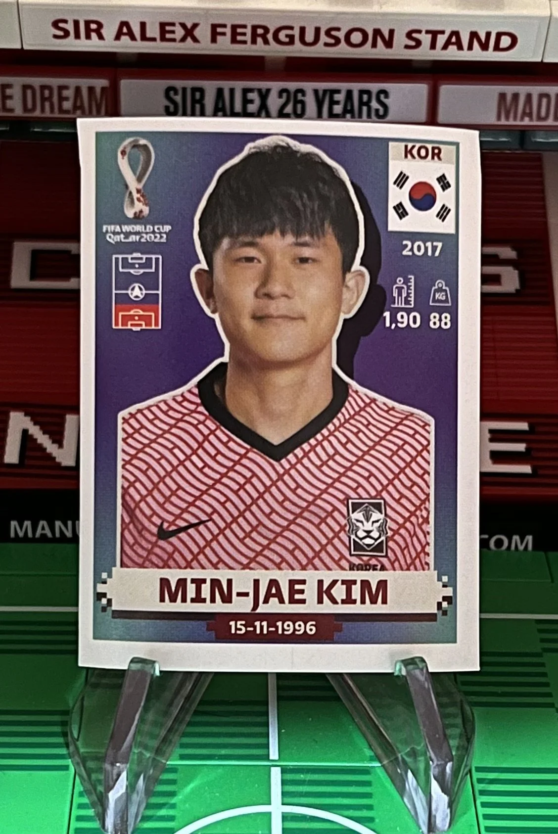 min jae kim world cup qatar panini sticker