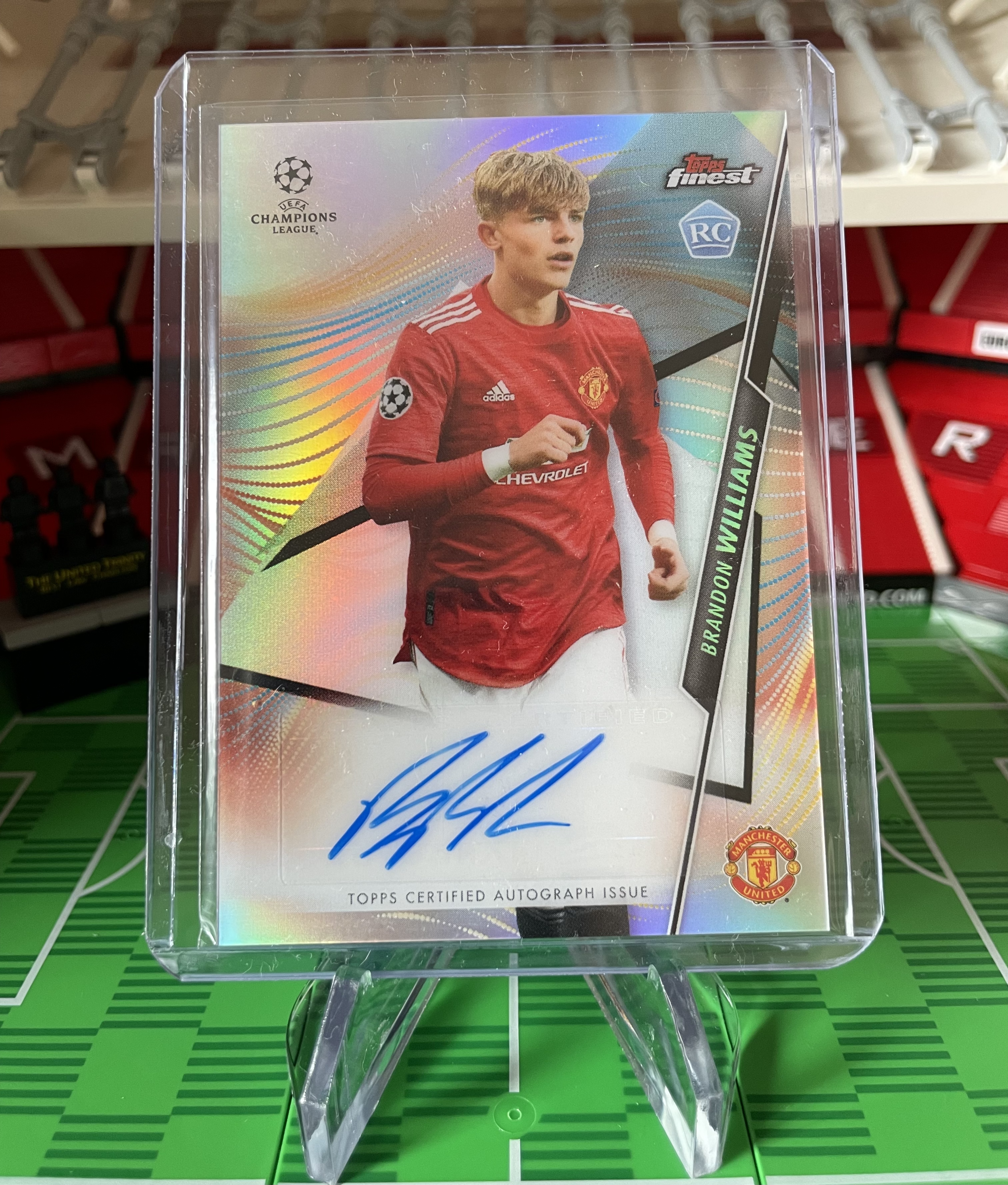 brandon williams signed rookie card