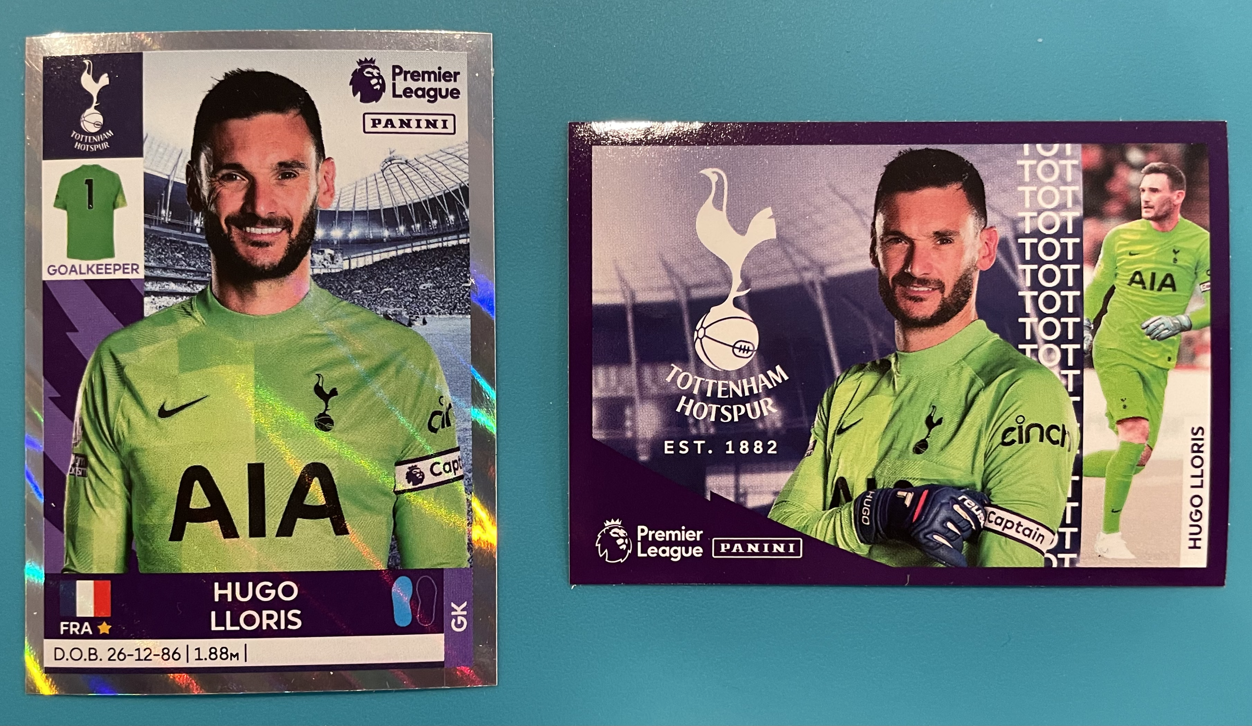 hugo lloris 2022 panini sticker