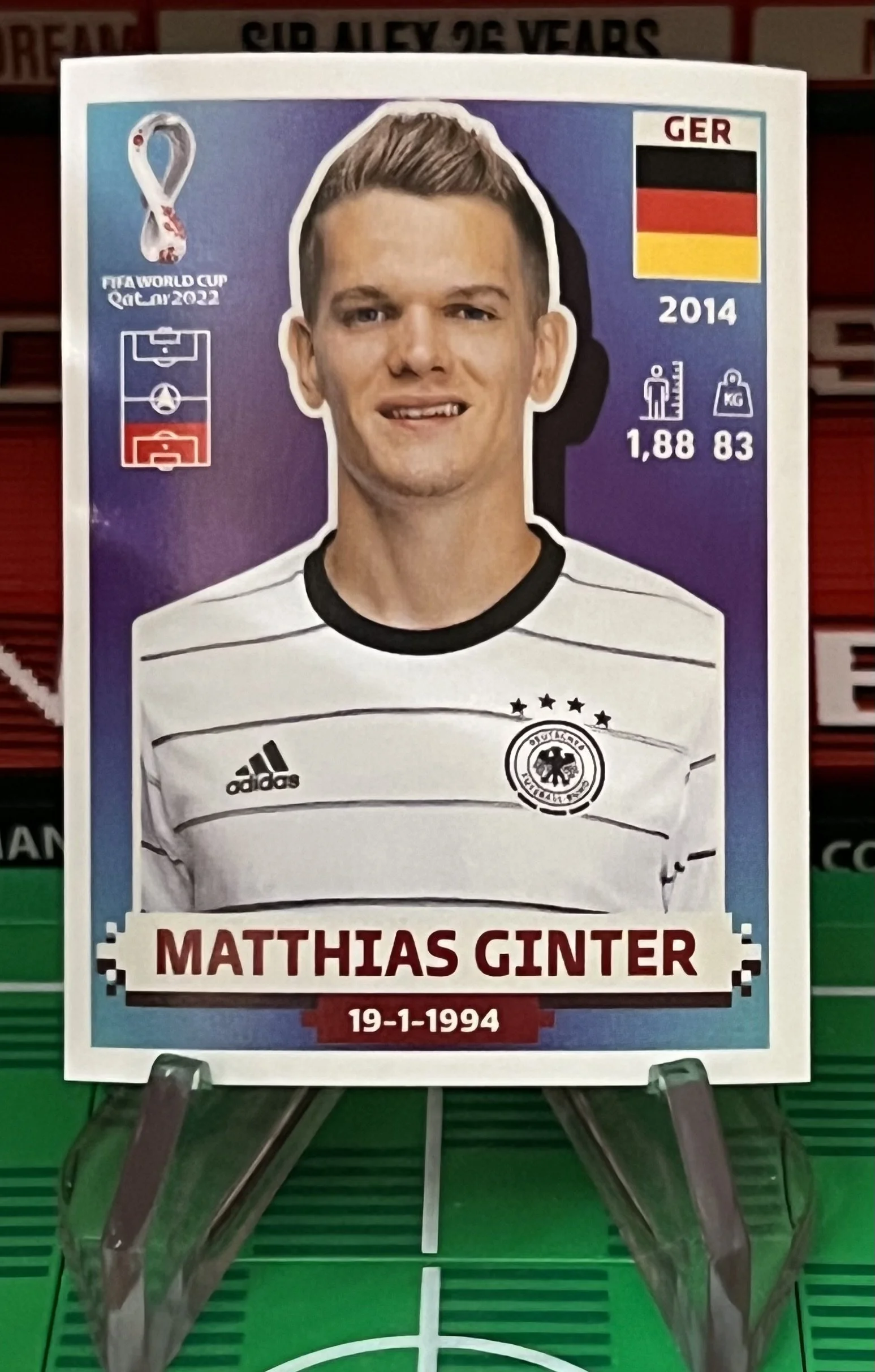 matthias ginter world cup qatar panini sticker