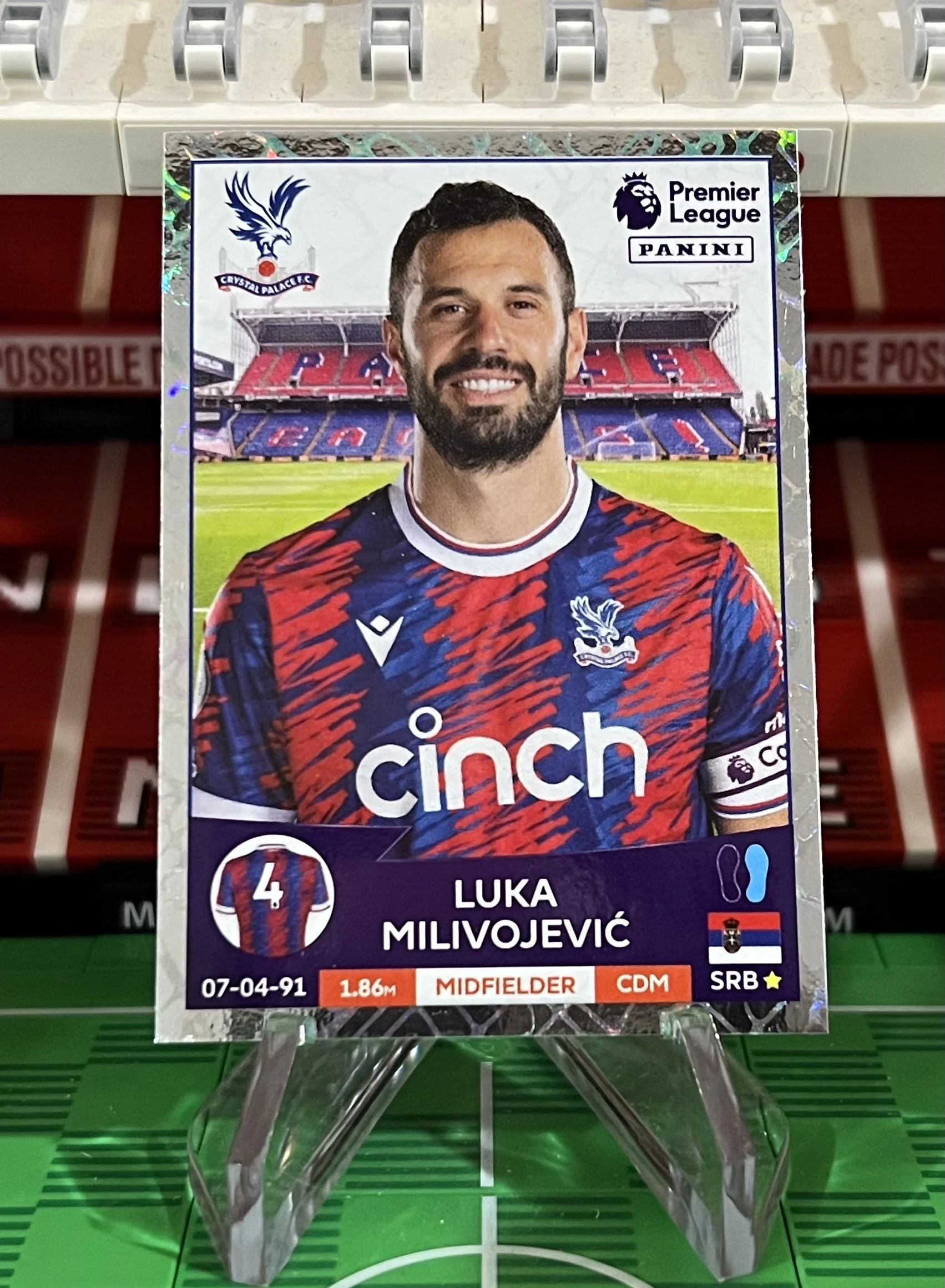 luka milivojevic 2023 panini sticker