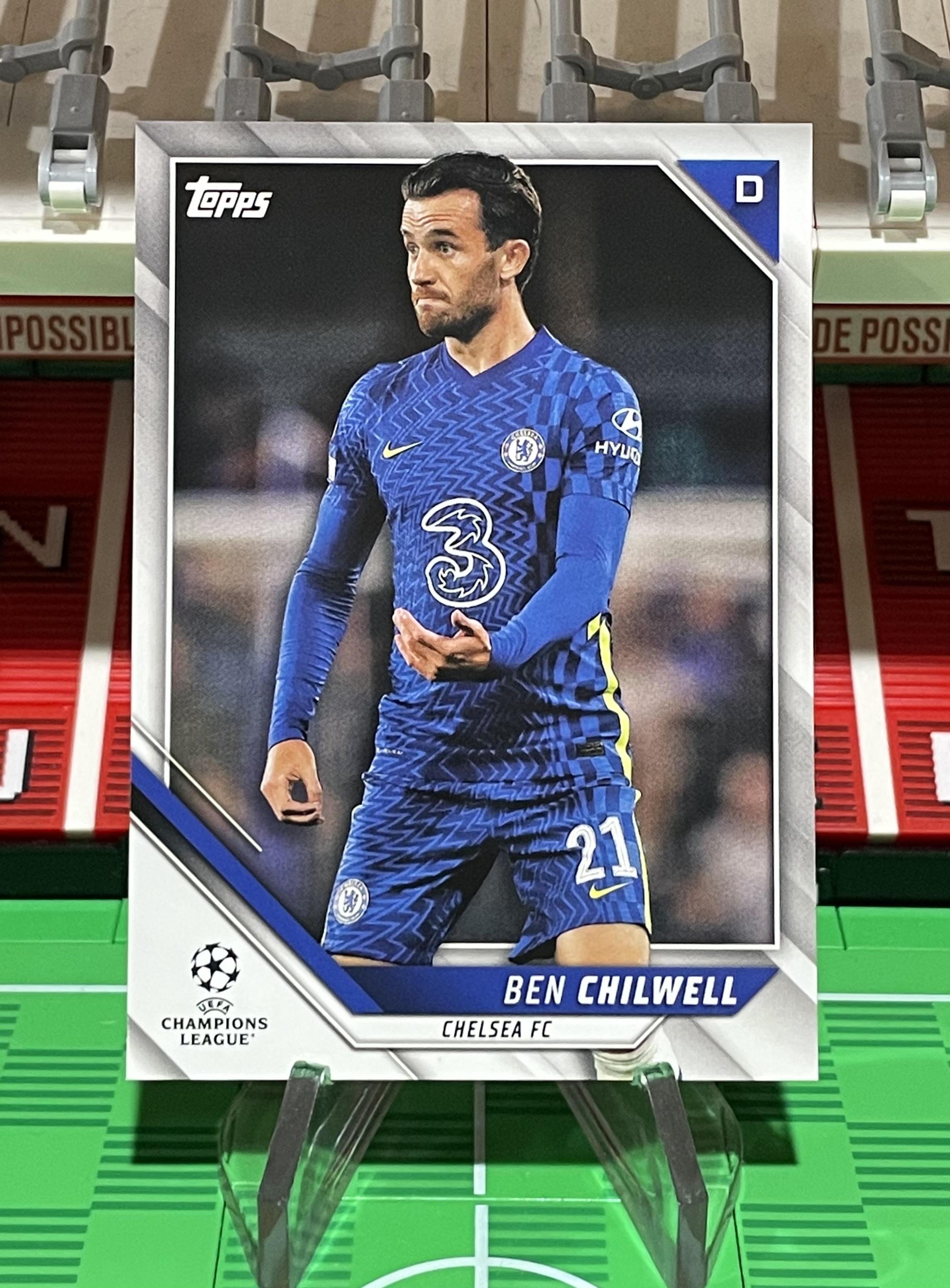 ben chilwell 2021-22 champions league card