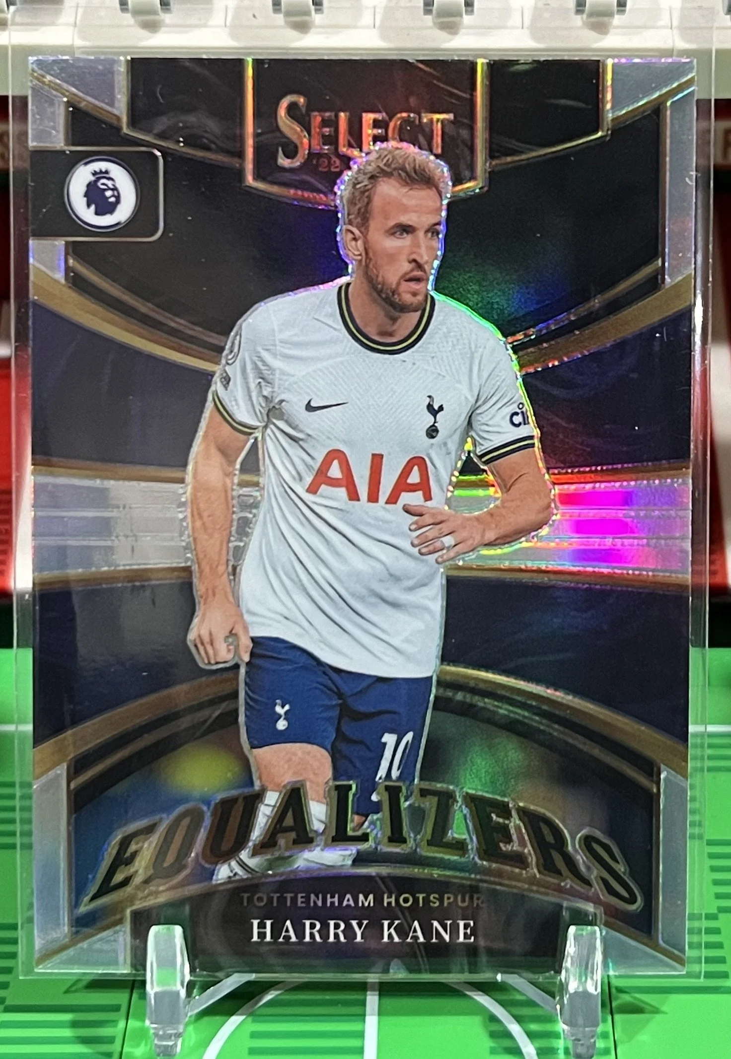 harry kane 2023 panini select equalizers card