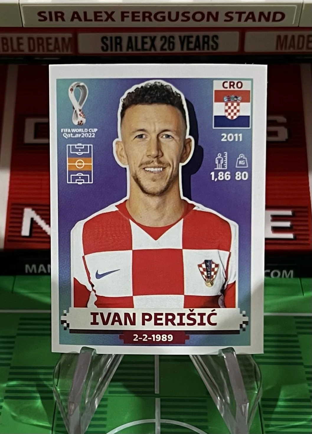 ivan perisic world cup qatar panini sticker