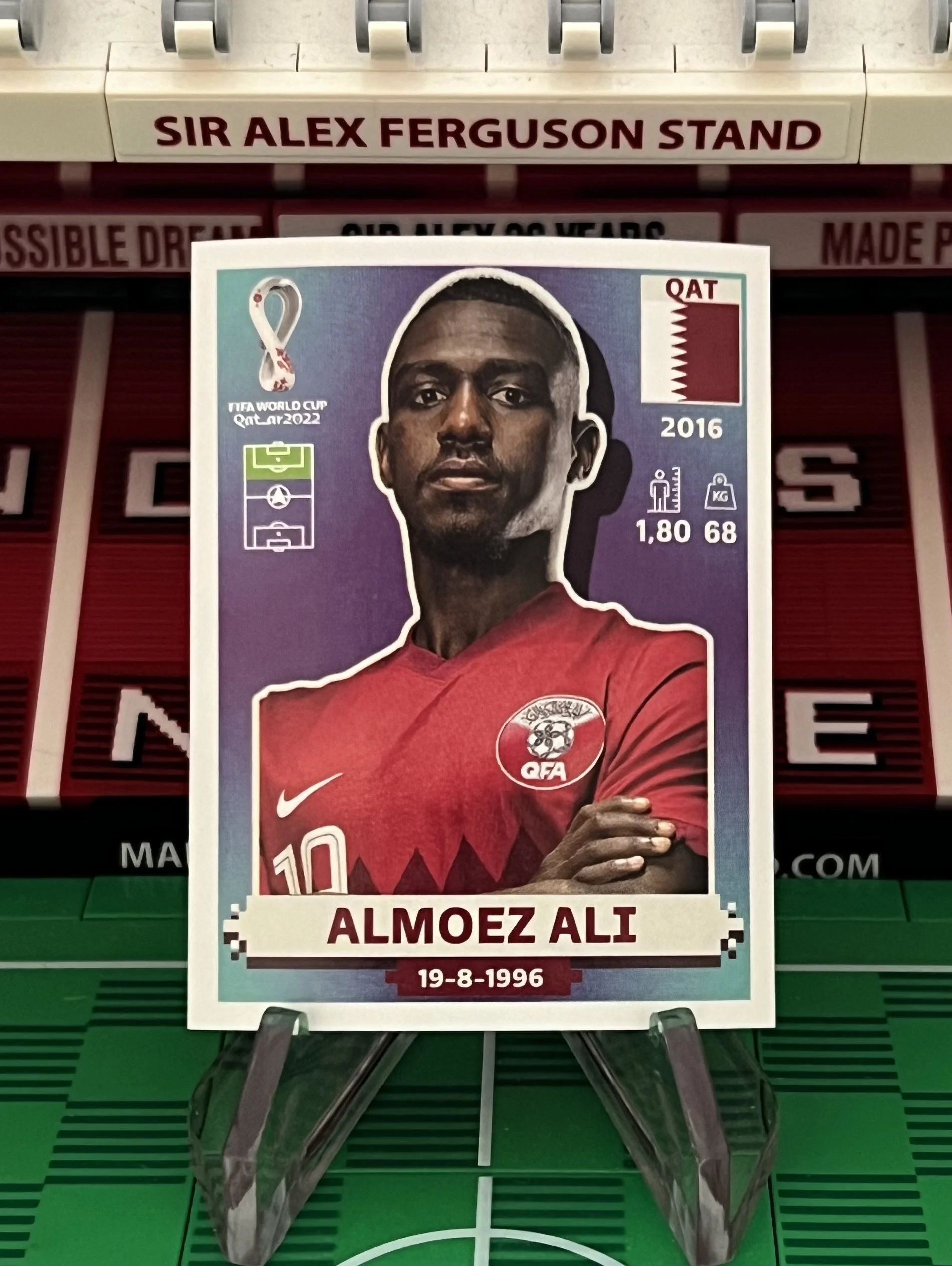 almoez ali world cup qatar panini sticker