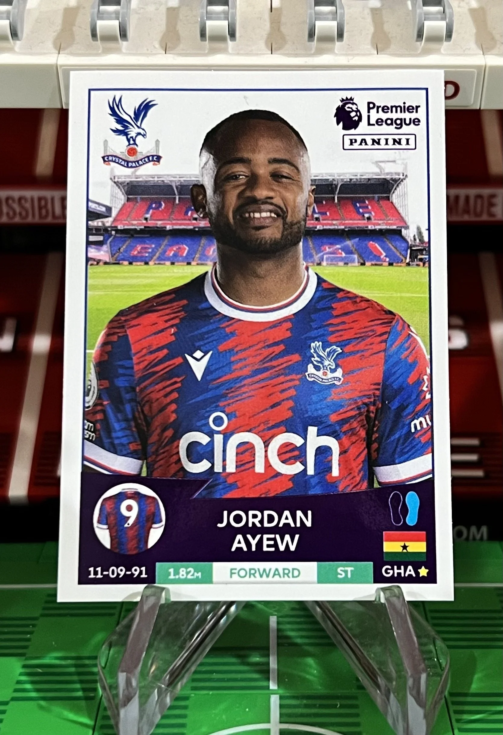 jordan ayew 2023 panini sticker