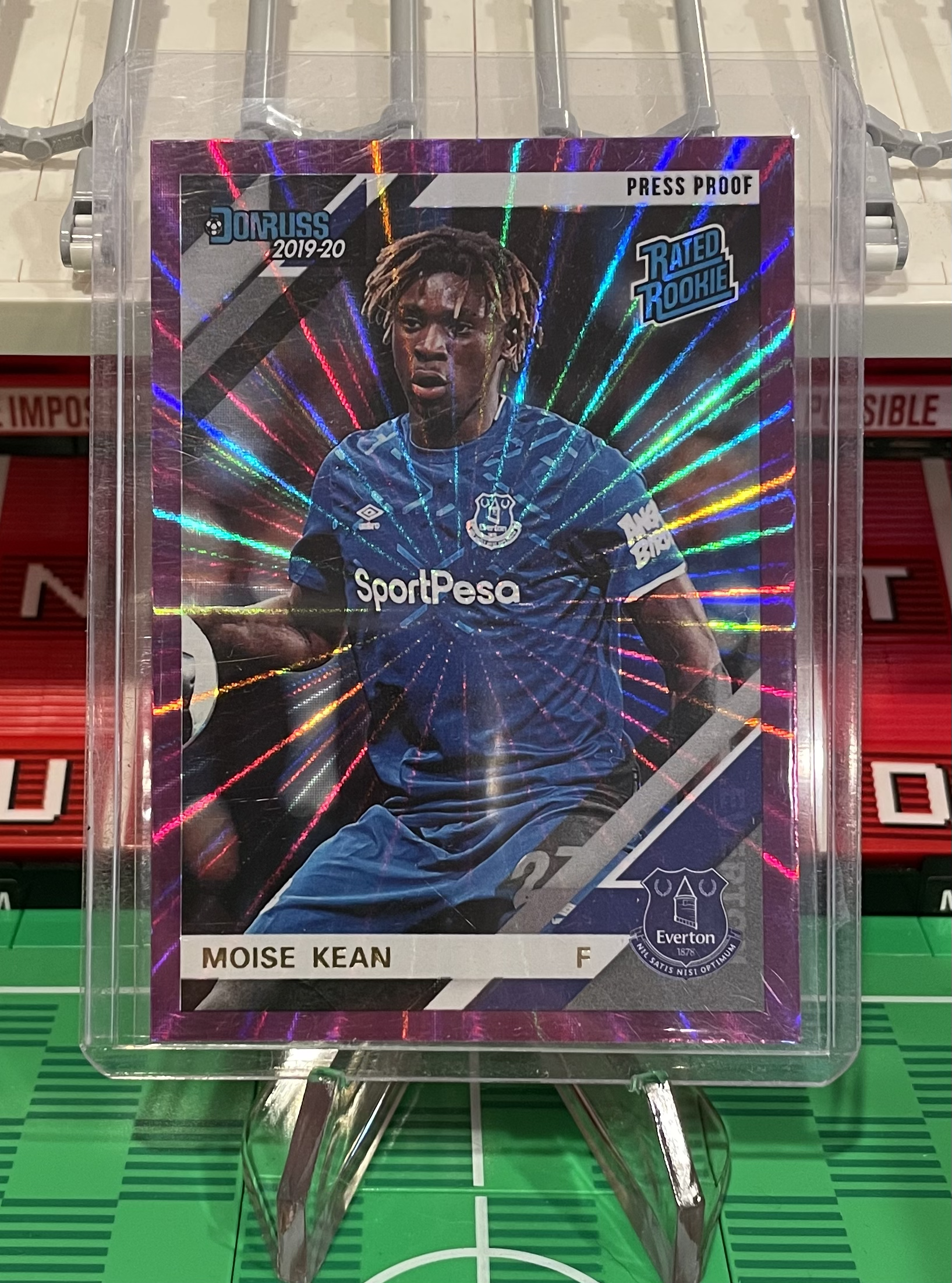 moise kean rookie card dunruss panini