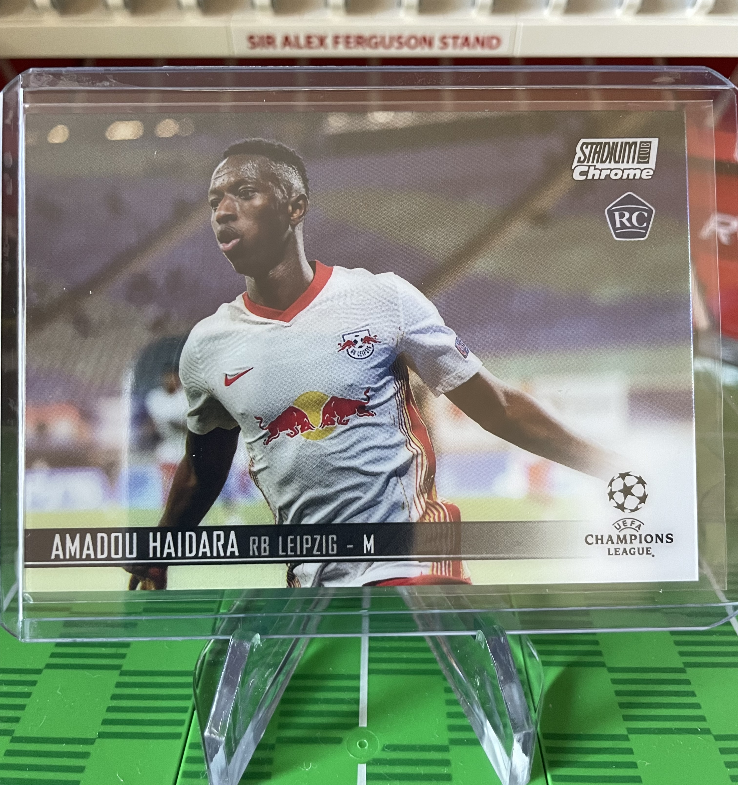 amadu haidara rookie card topps stadium club chrome