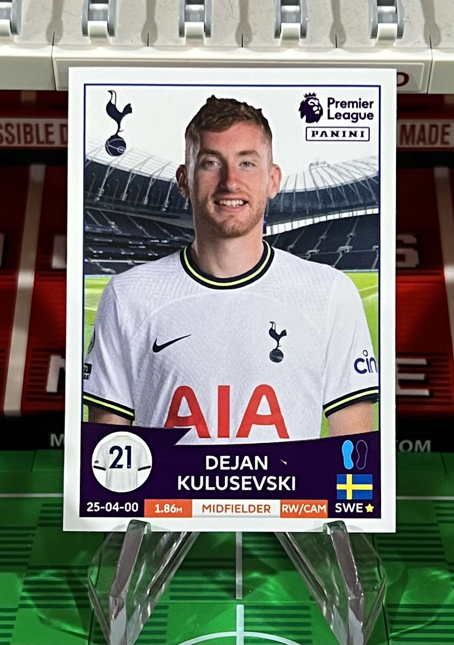 dejan kulusevski 2023 panini sticker