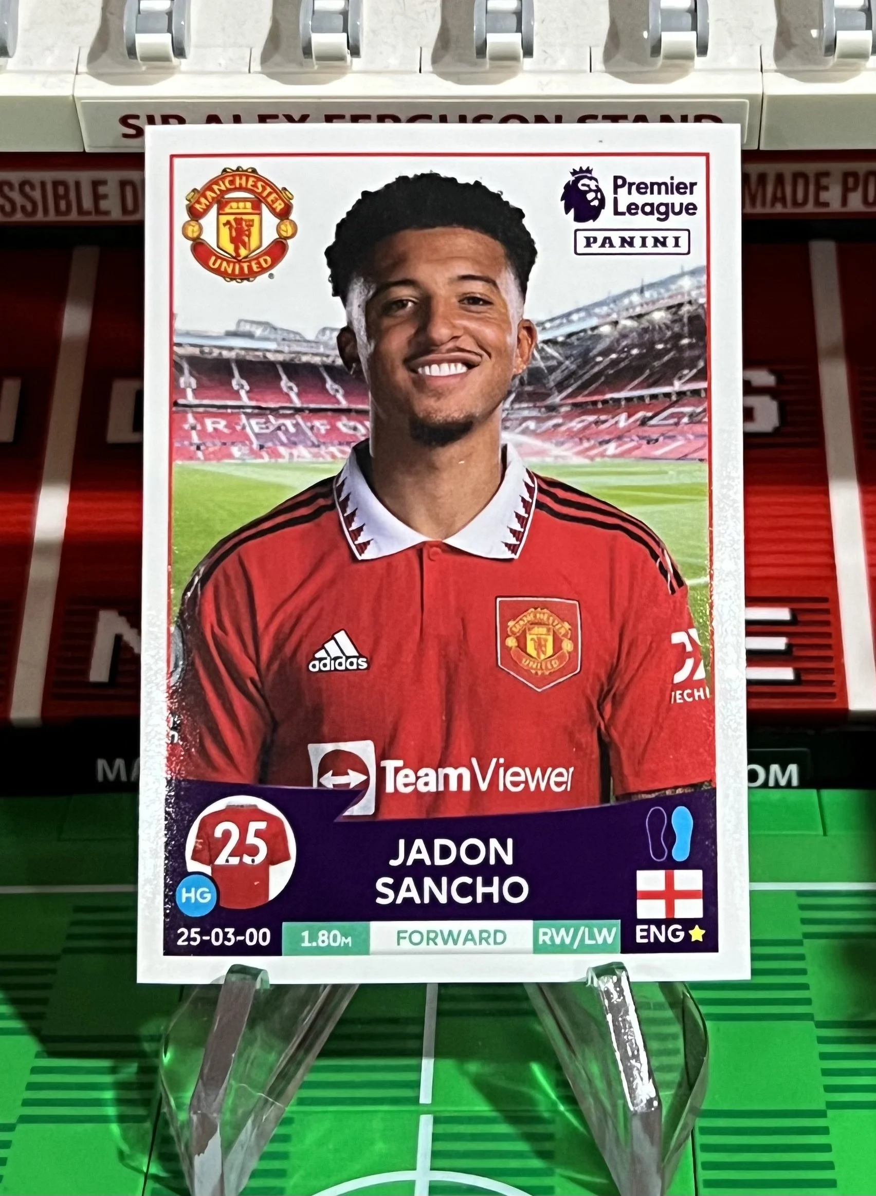 jadon sancho 2023 panini sticker