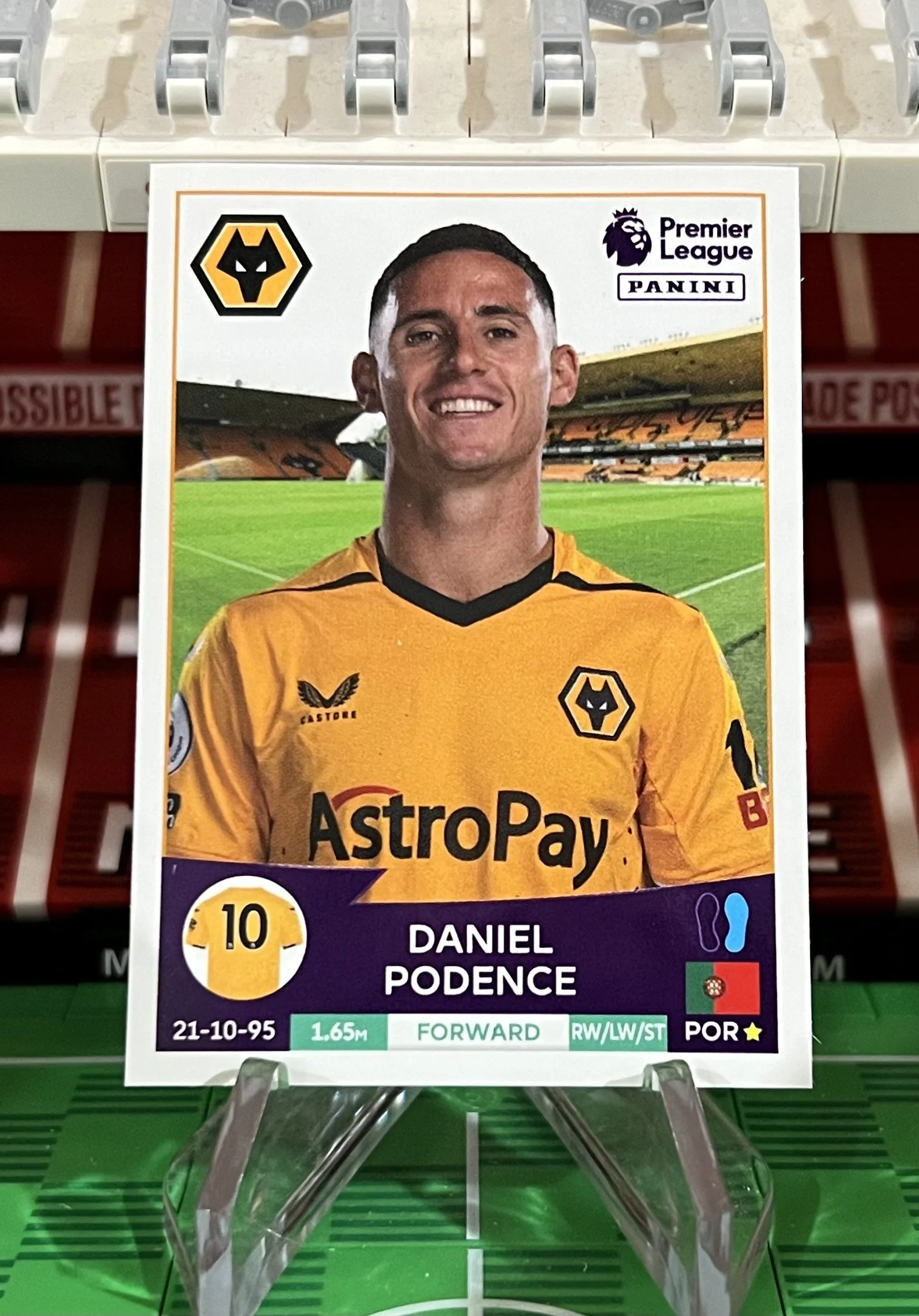 daniel podence 2023 panini sticker